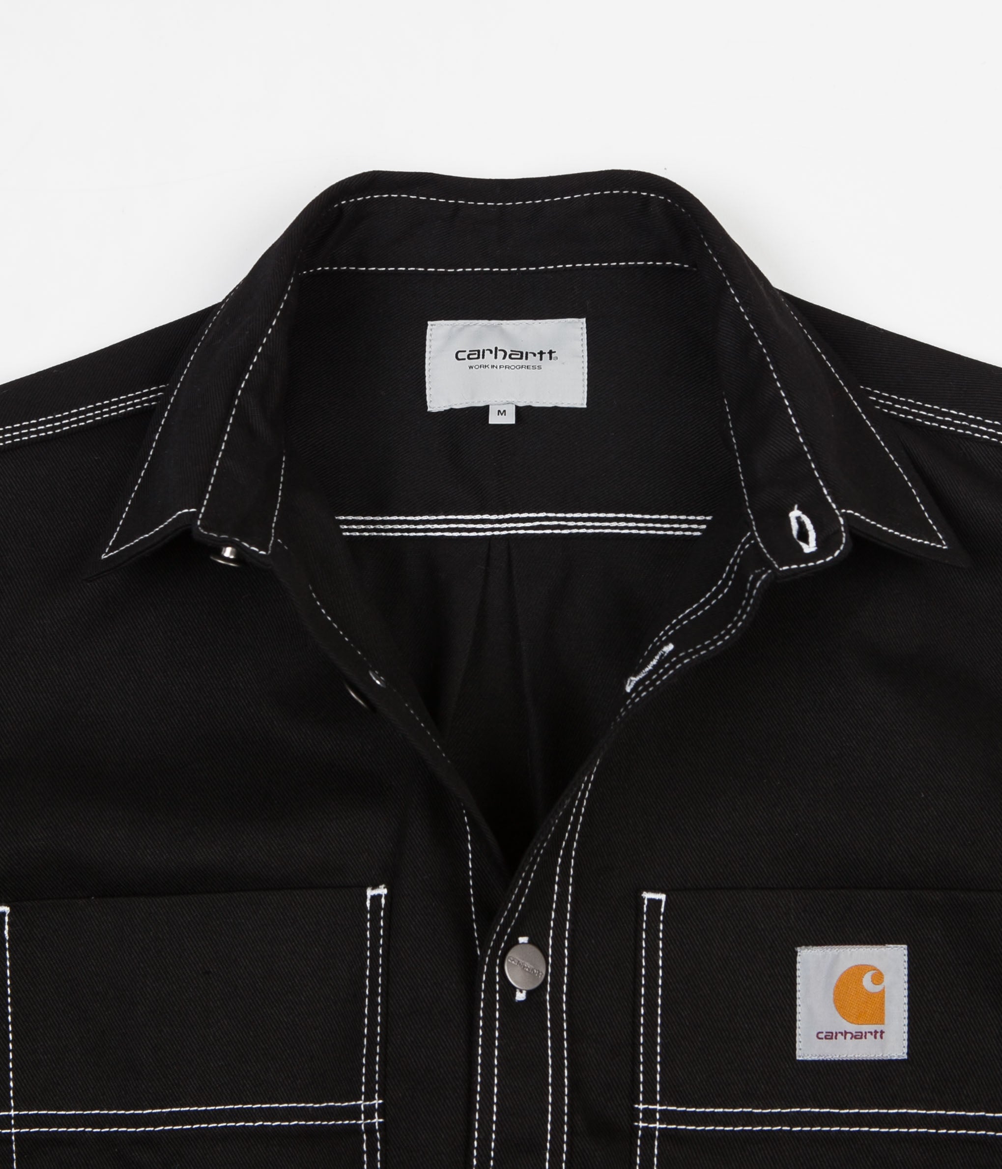 carhartt chalk shirt black