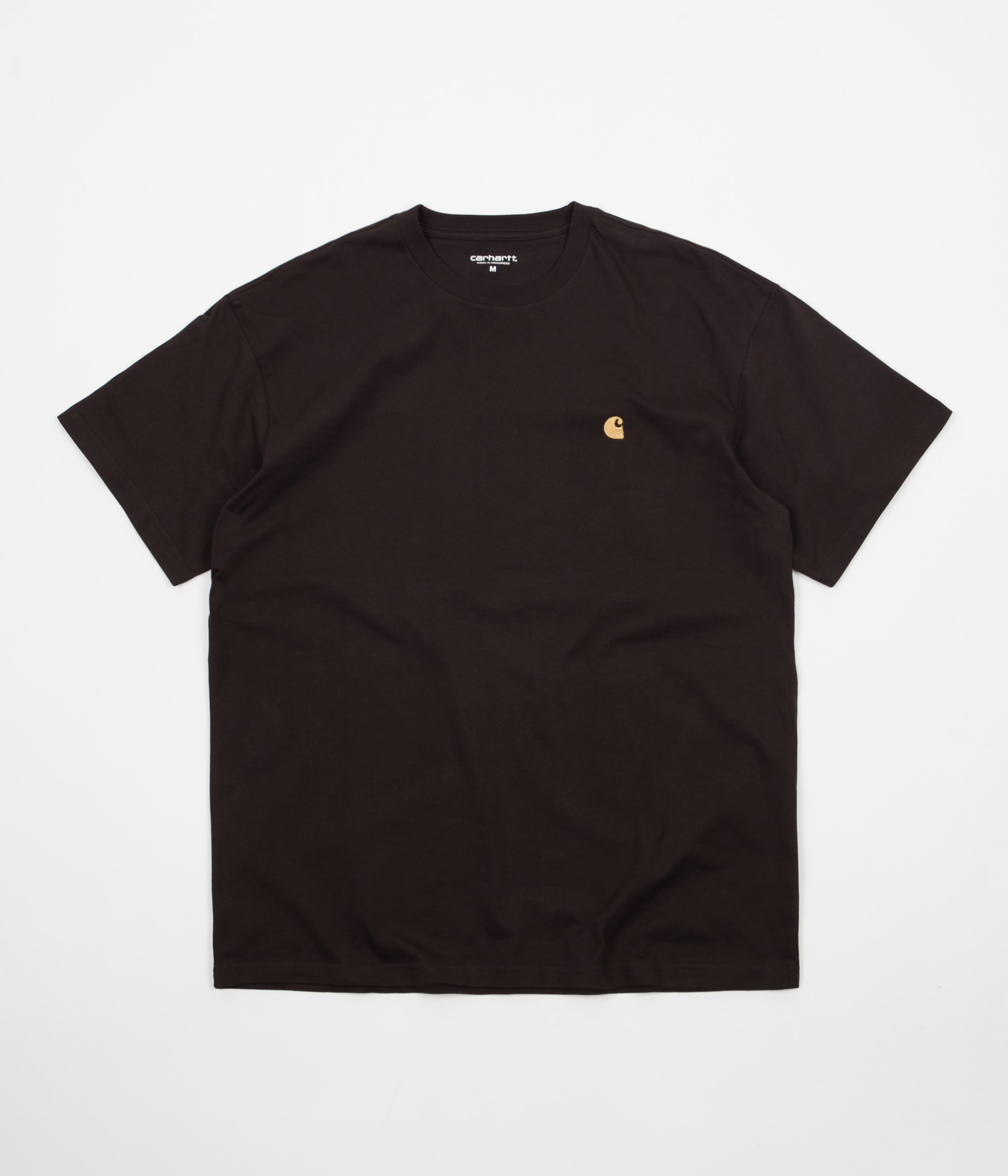 Carhartt Chase T-Shirt - Tobacco / Gold | Flatspot