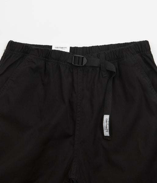 Carhartt Clover Shorts - Black / Stone Washed | Flatspot