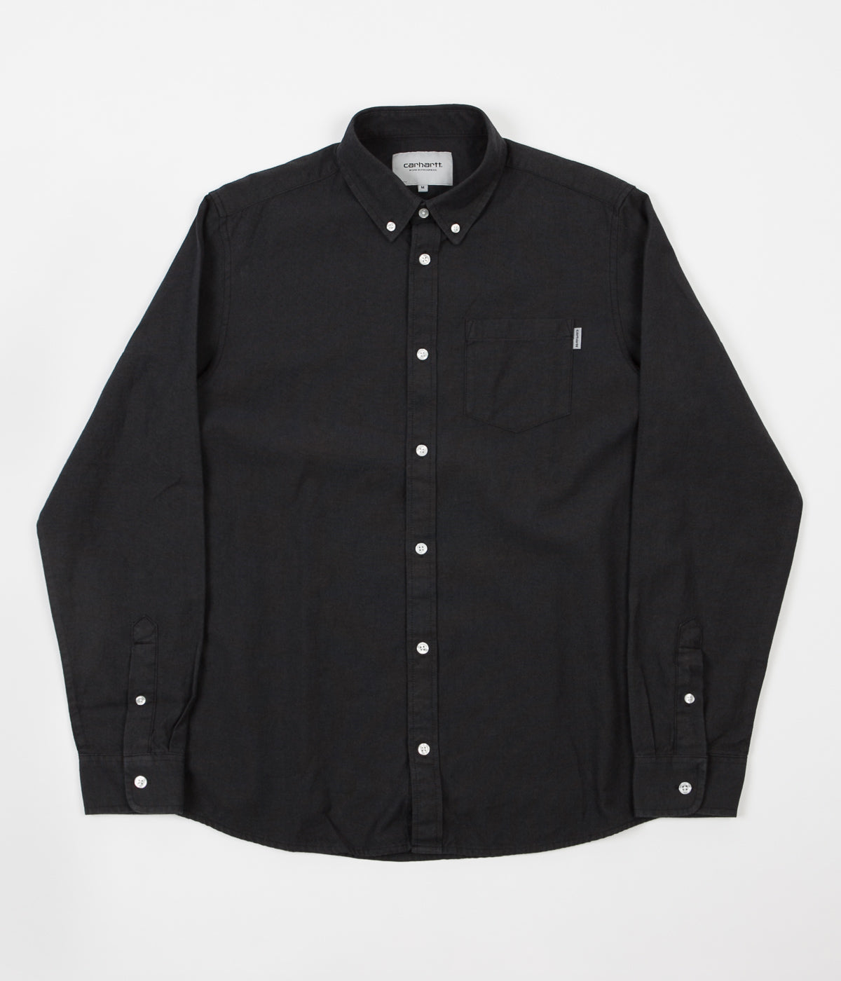 Carhartt Dalton Shirt - Black / Blacksmith | Flatspot