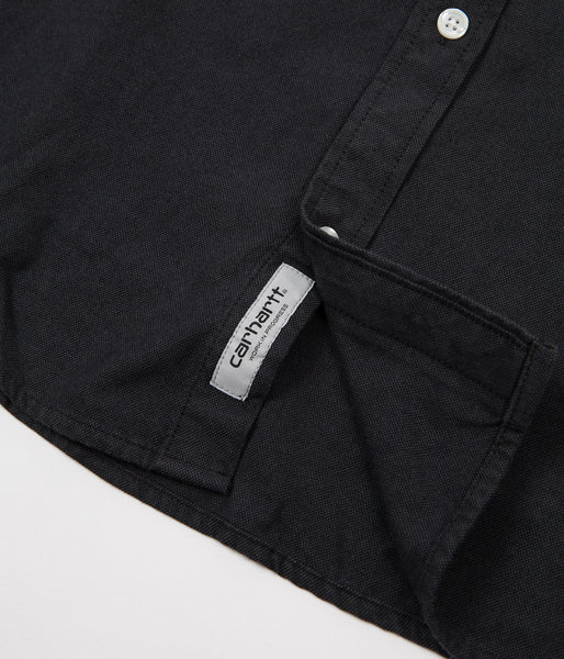 Carhartt Dalton Shirt - Black / Blacksmith | Flatspot