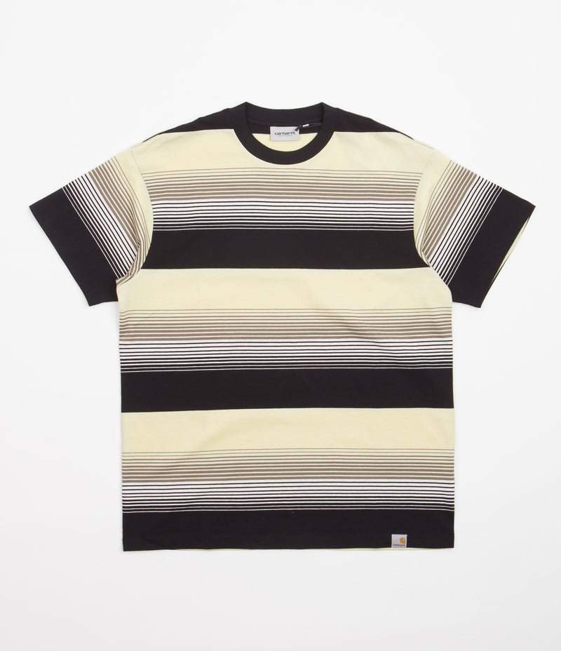 Carhartt Hanmore T-Shirt - Hanmore Stripe / Black | Flatspot