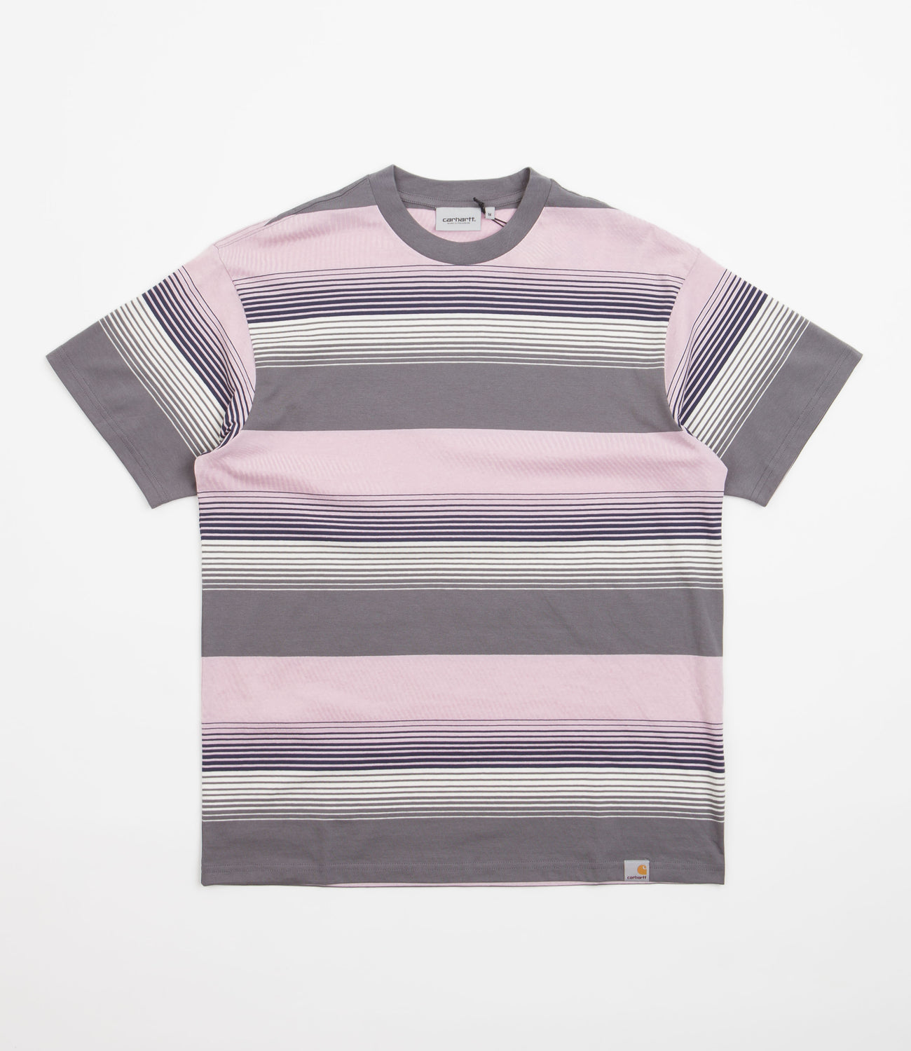 Carhartt Hanmore T-Shirt - Hanmore Stripe / Shiver | Flatspot