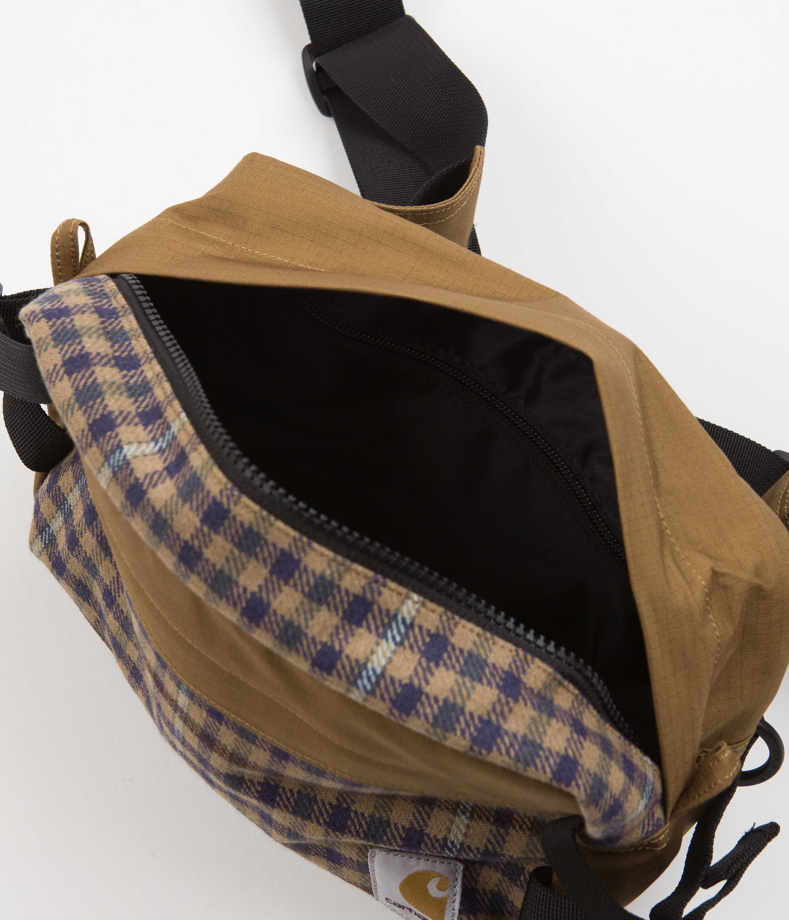 Carhartt Highbury Hip Bag - Hamilton Brown / Asher Check / Jasper ...