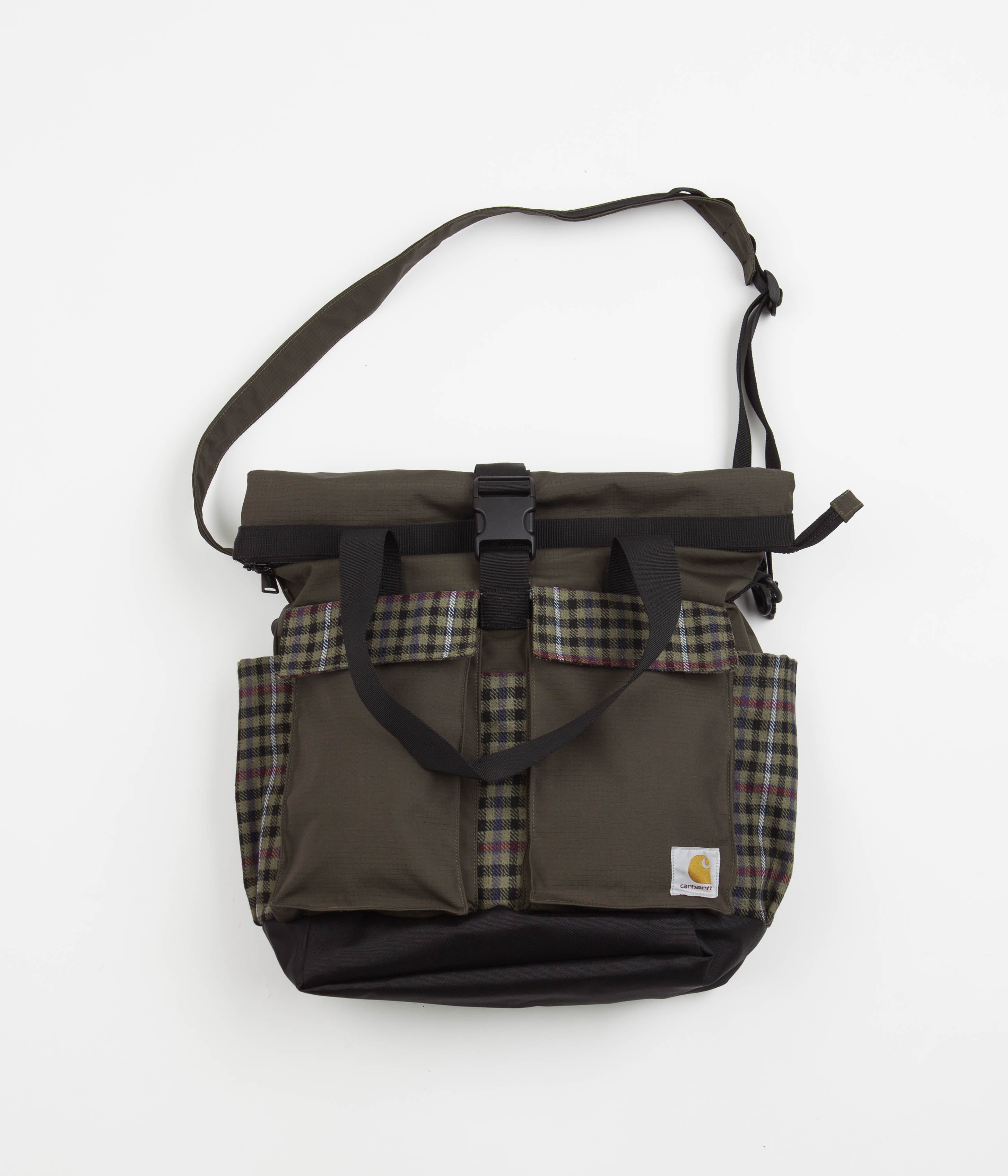 Tela Check Shoulder Bag