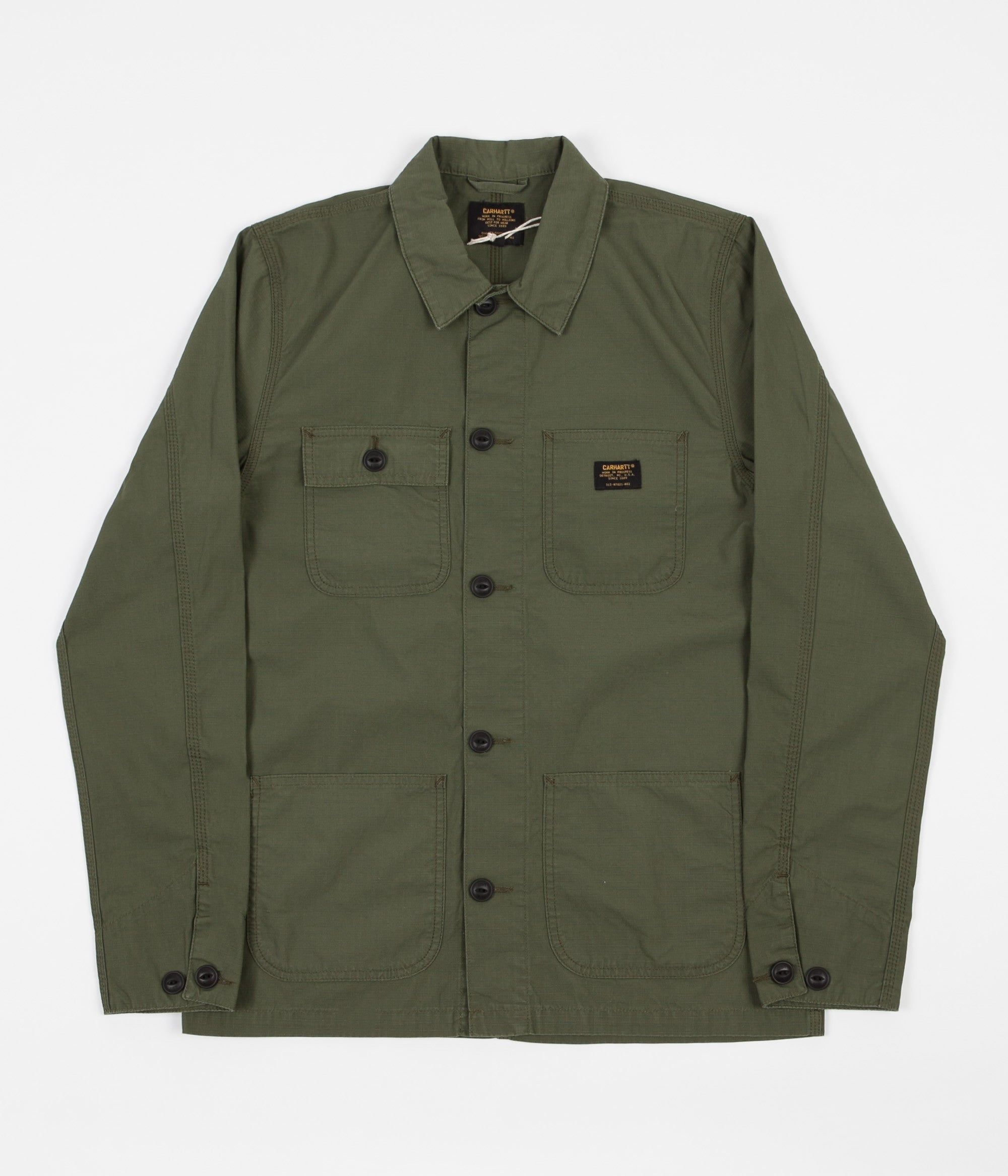 Carhartt Michigan Chore Coat - Rover Green | Flatspot