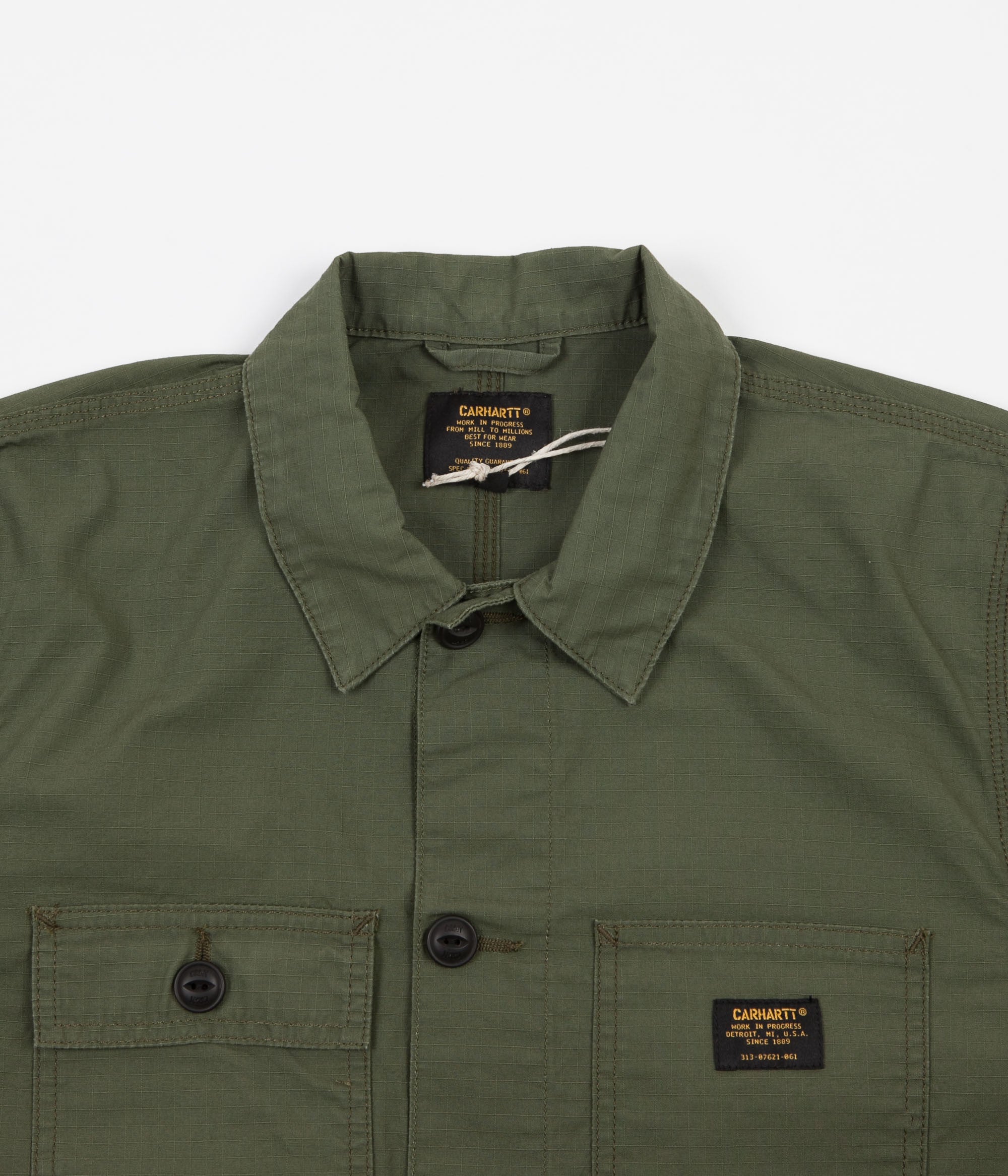 Carhartt Michigan Chore Coat - Rover Green | Flatspot