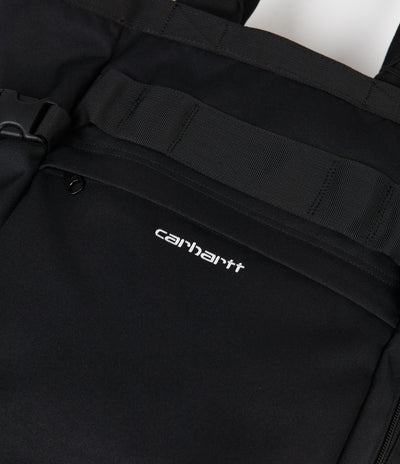 Carhartt Payton Carrier Backpack - Black / White | Flatspot