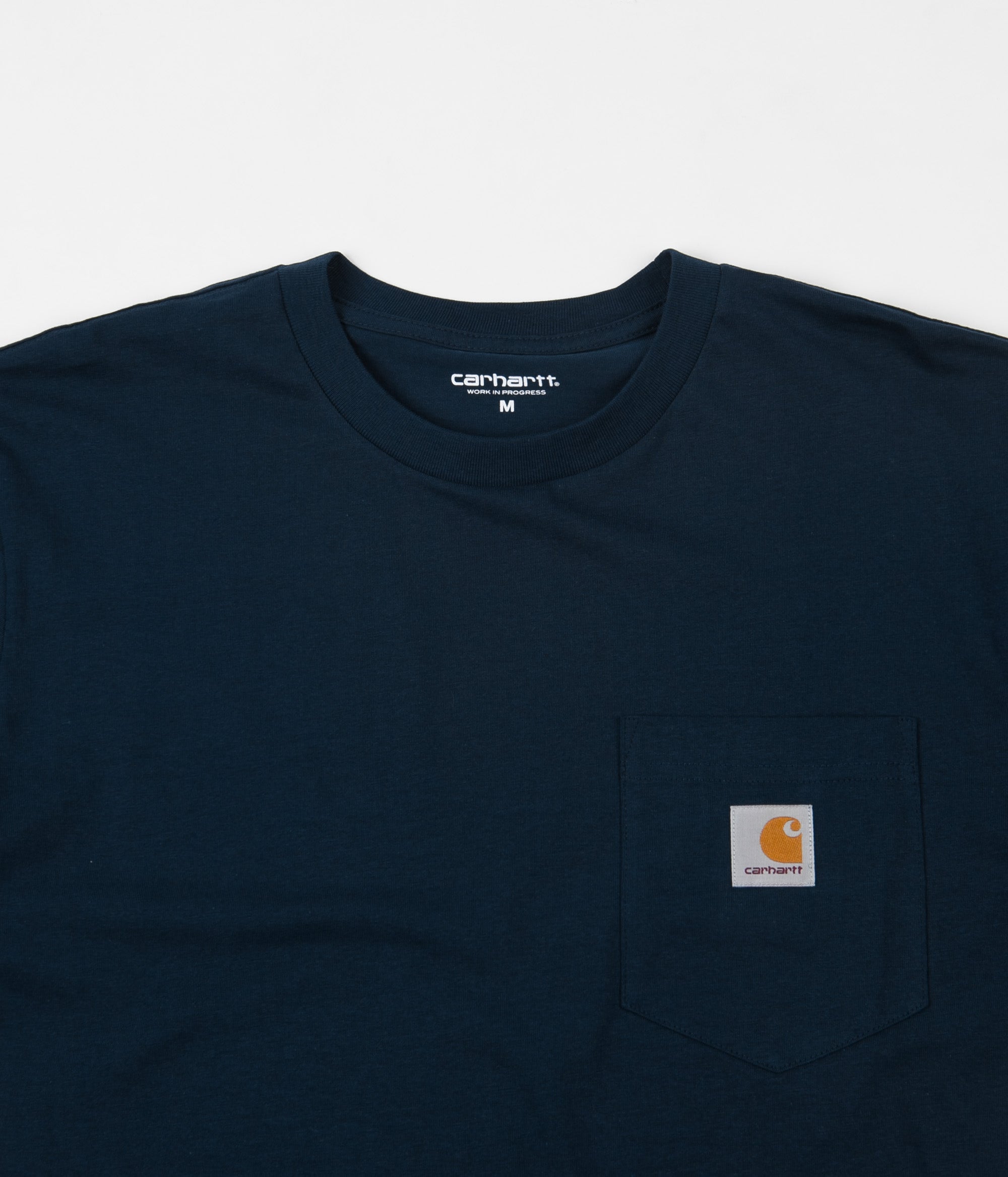 Carhartt Pocket T-Shirt - Duck Blue | Flatspot