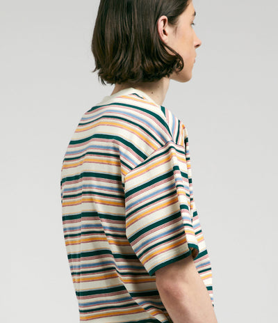 Carhartt Riggs T-Shirt - Riggs Stripe / Natural | Flatspot