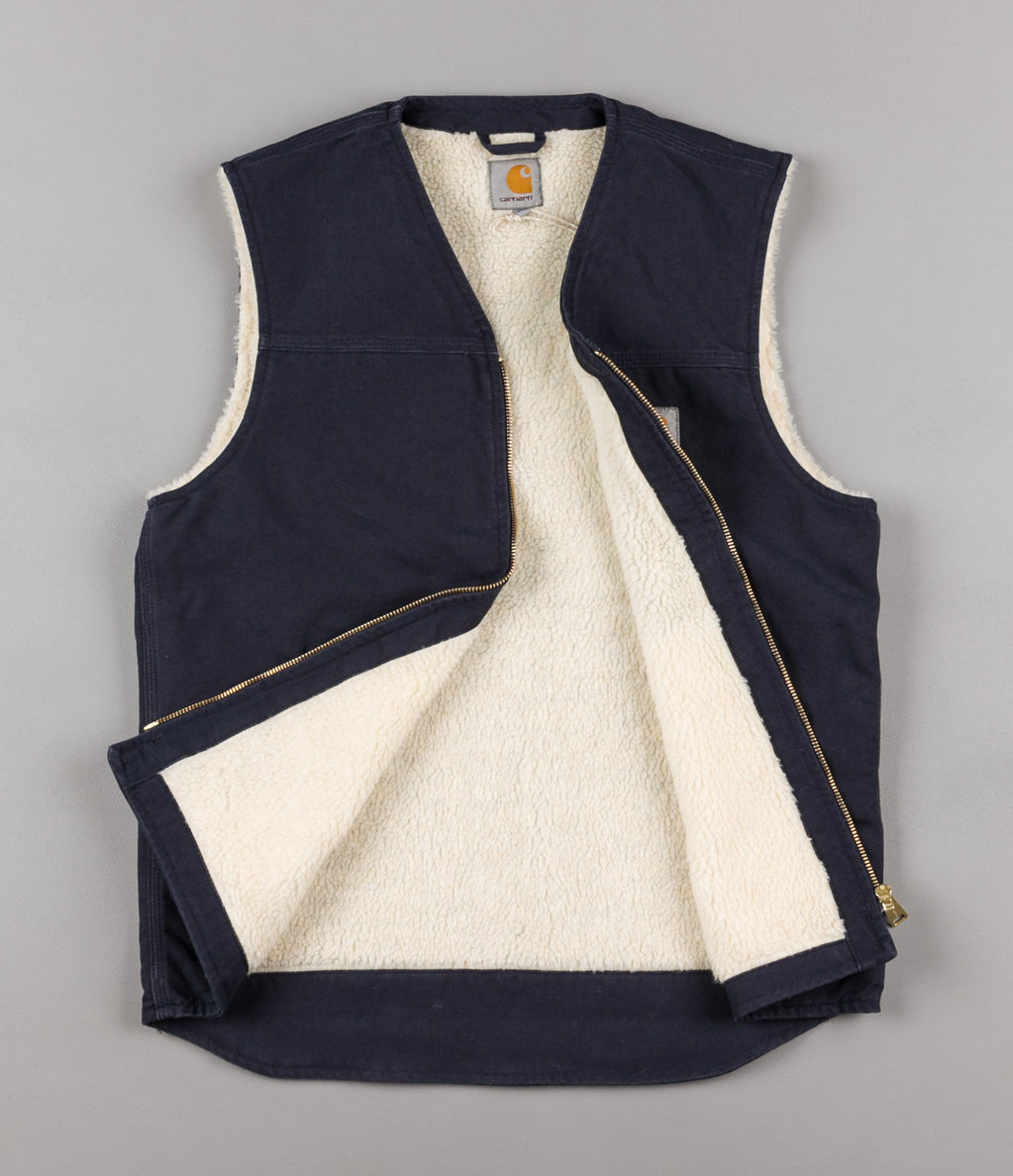 Carhartt Royal Vest - Navy | Flatspot