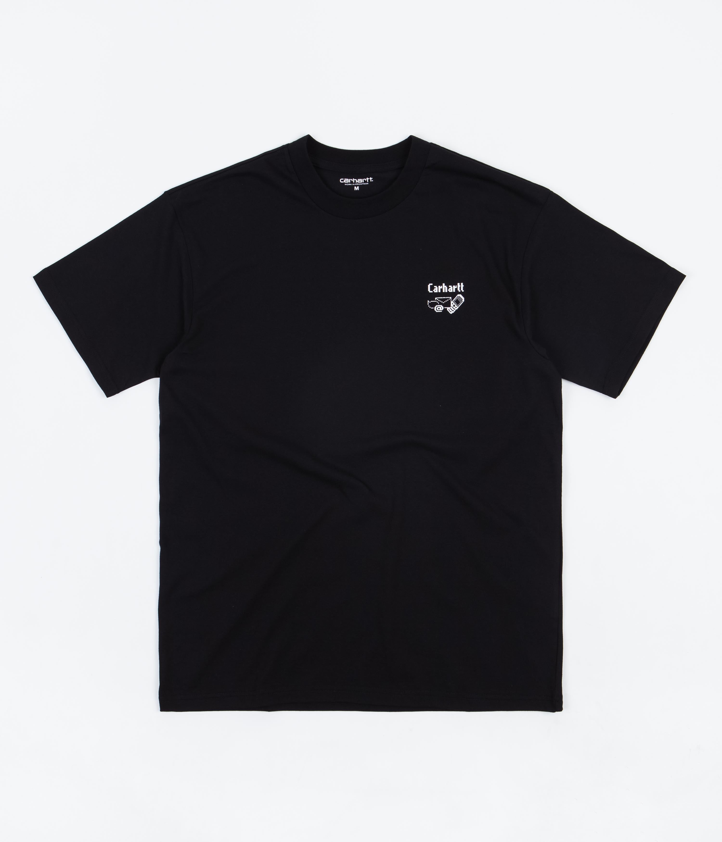 Carhartt Screensaver T-Shirt - Black / White | Flatspot