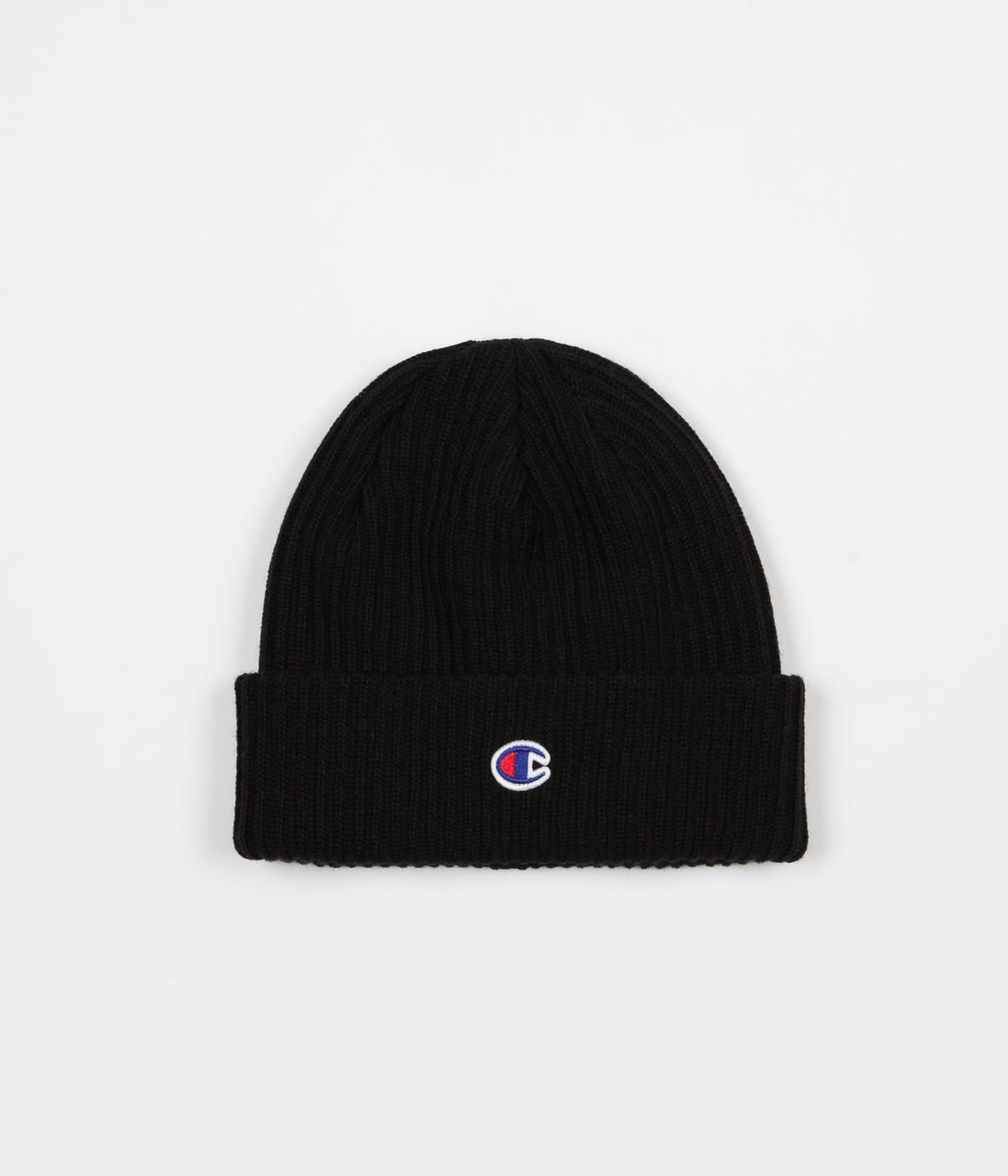 Champion C Logo Beanie - Black | Flatspot