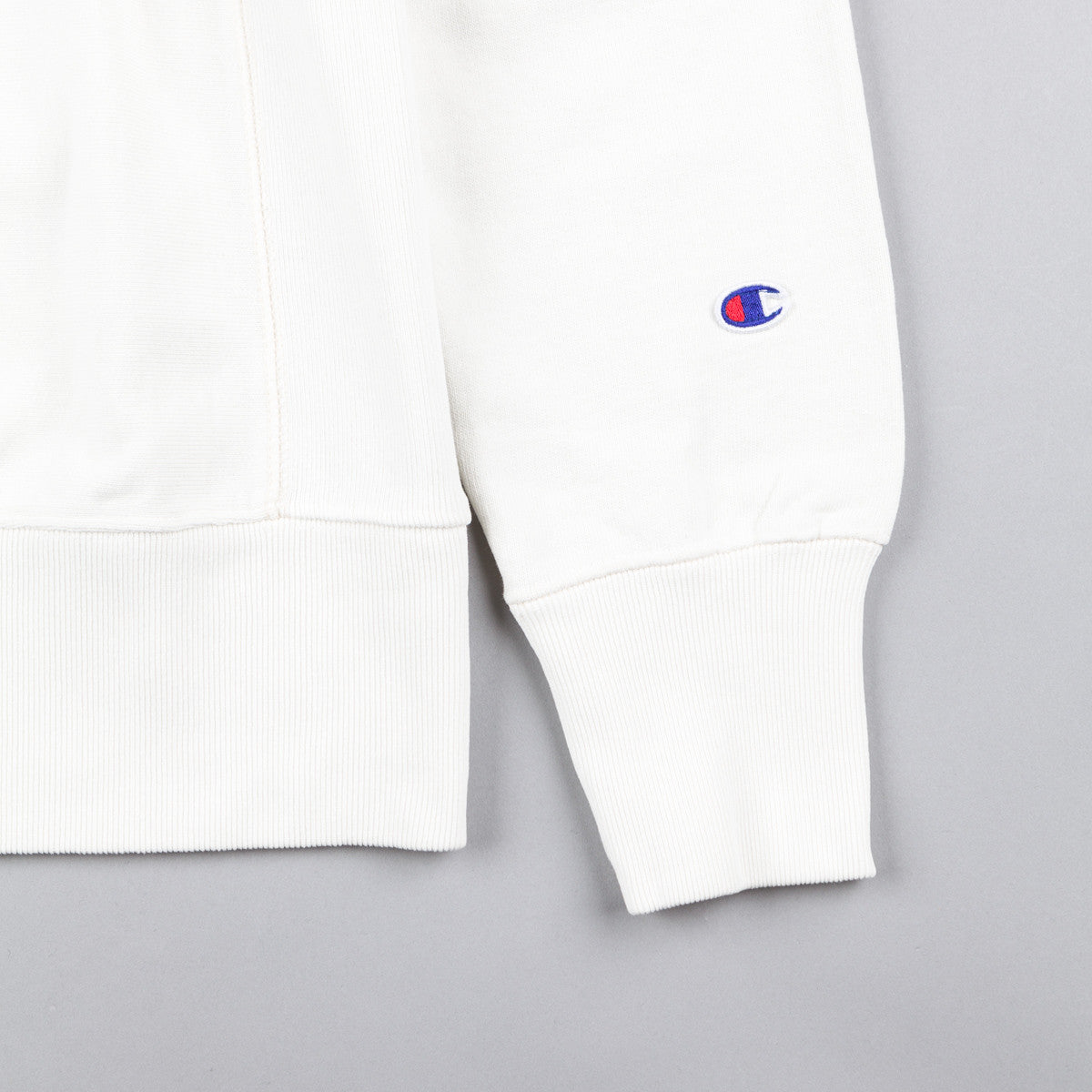 Champion Classic Reverse Weave Crewneck Sweatshirt - White | Flatspot