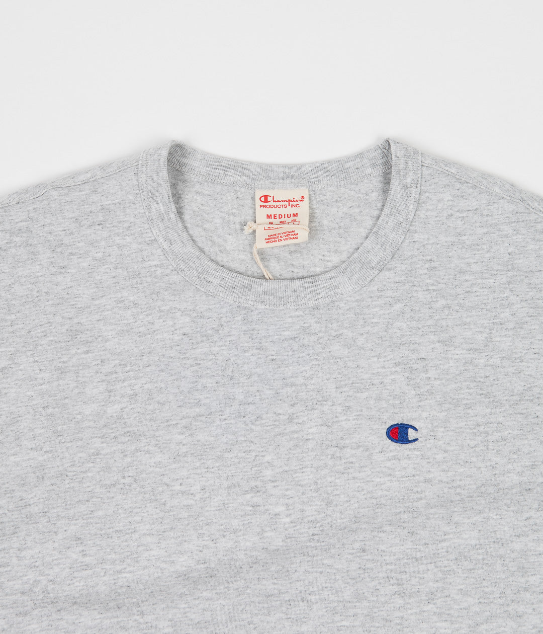 champion tshirt grey