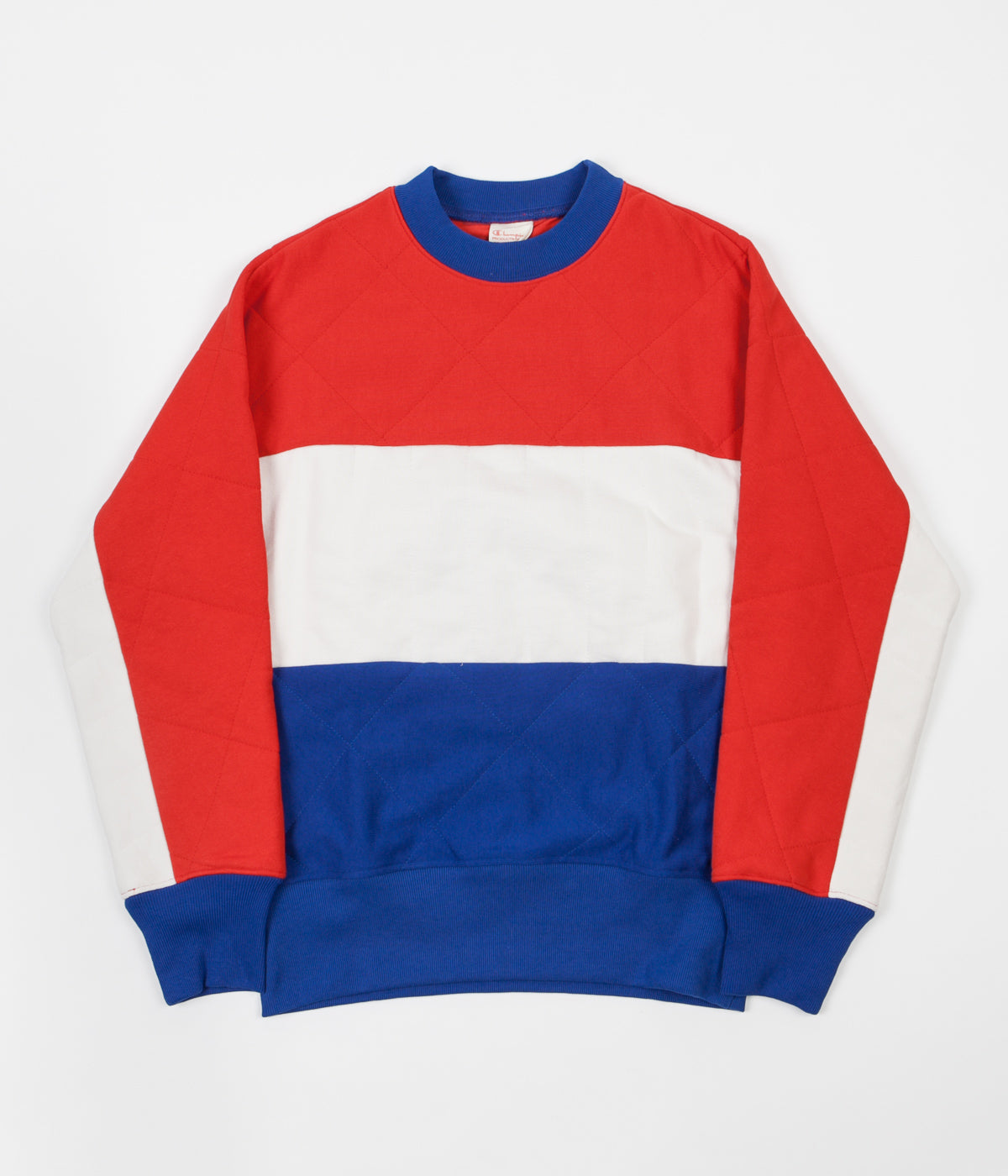 red white blue sweatshirt
