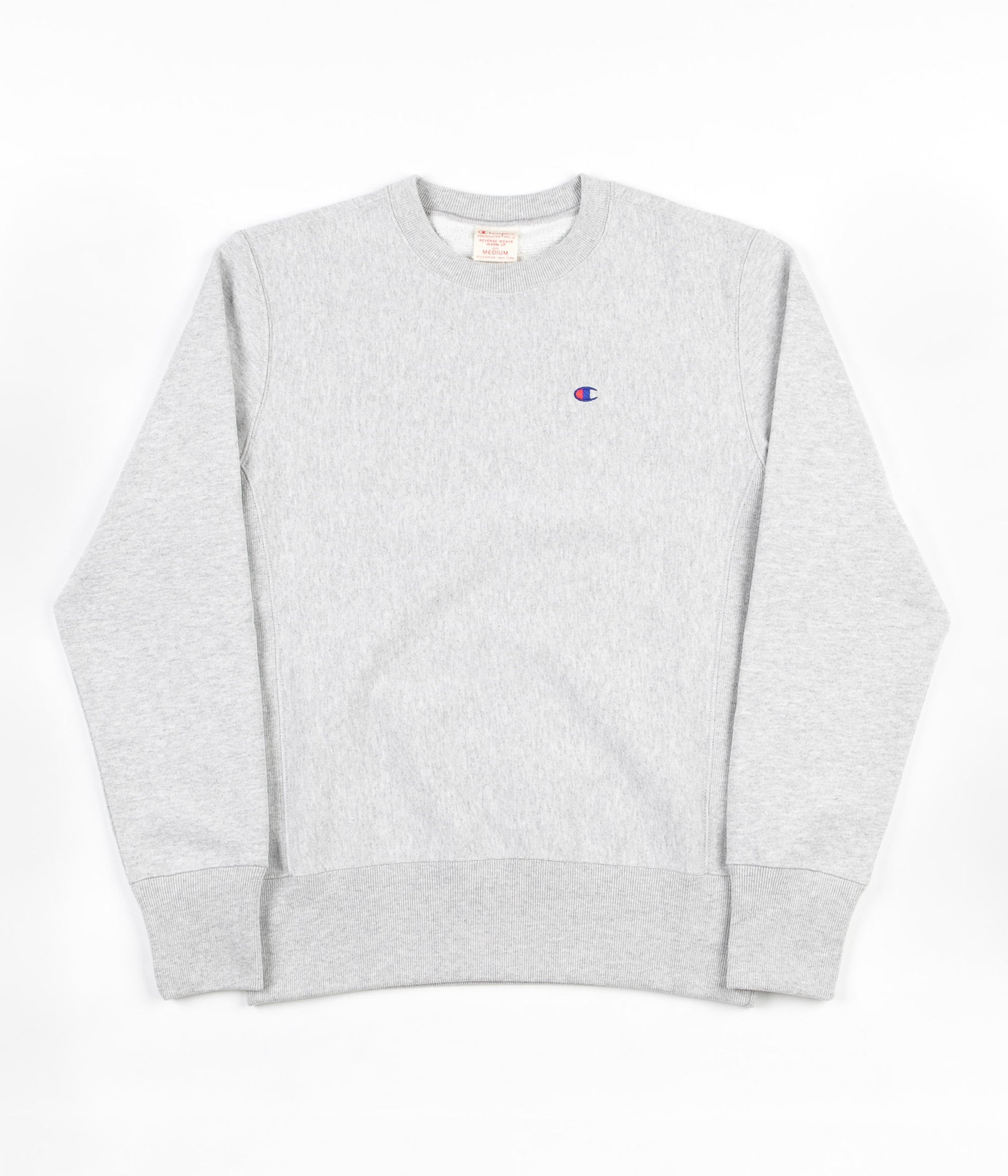 Champion Reverse Weave Classic Crewneck Sweatshirt - Grey | Flatspot