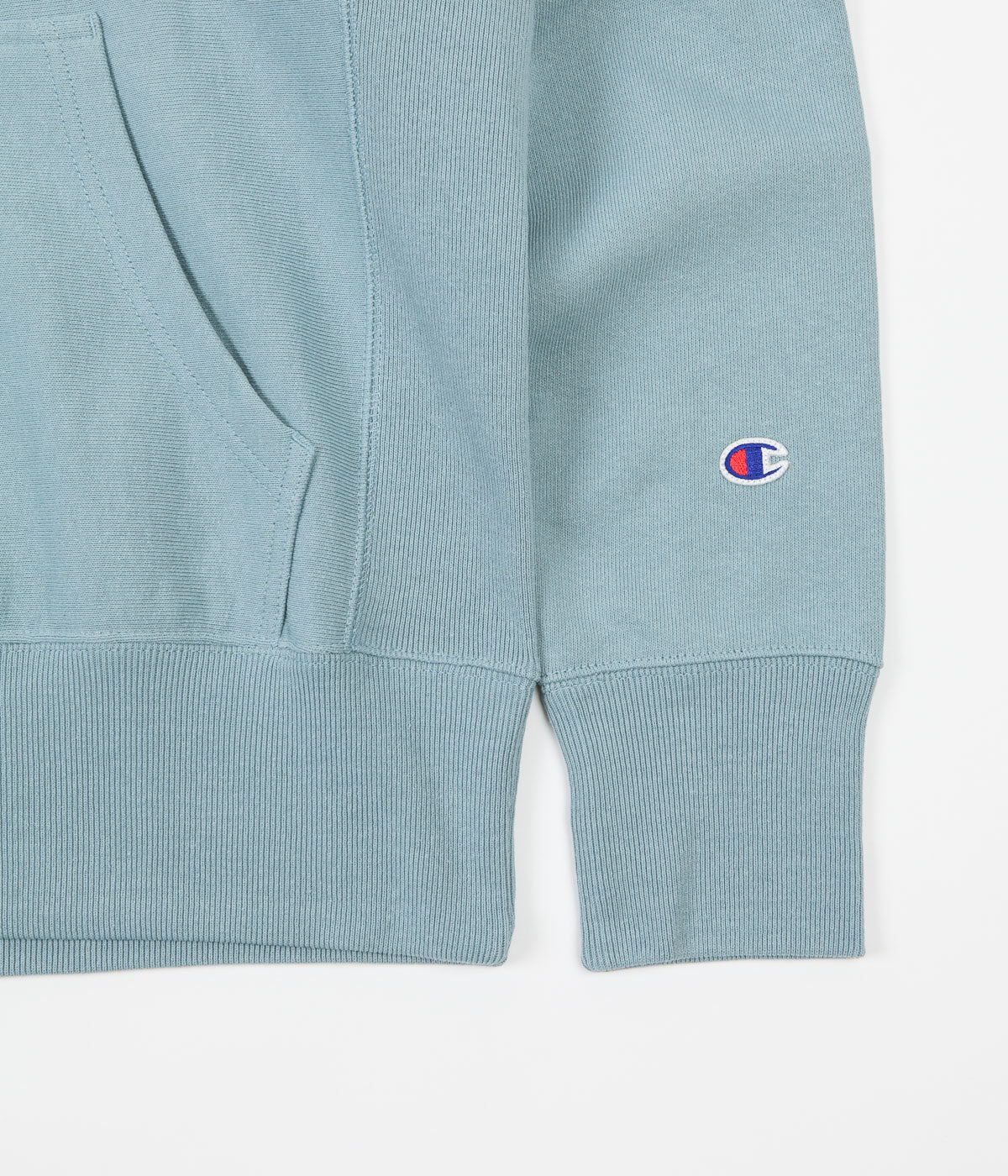 Champion Reverse Weave Classic Hoodie - Blue | Flatspot