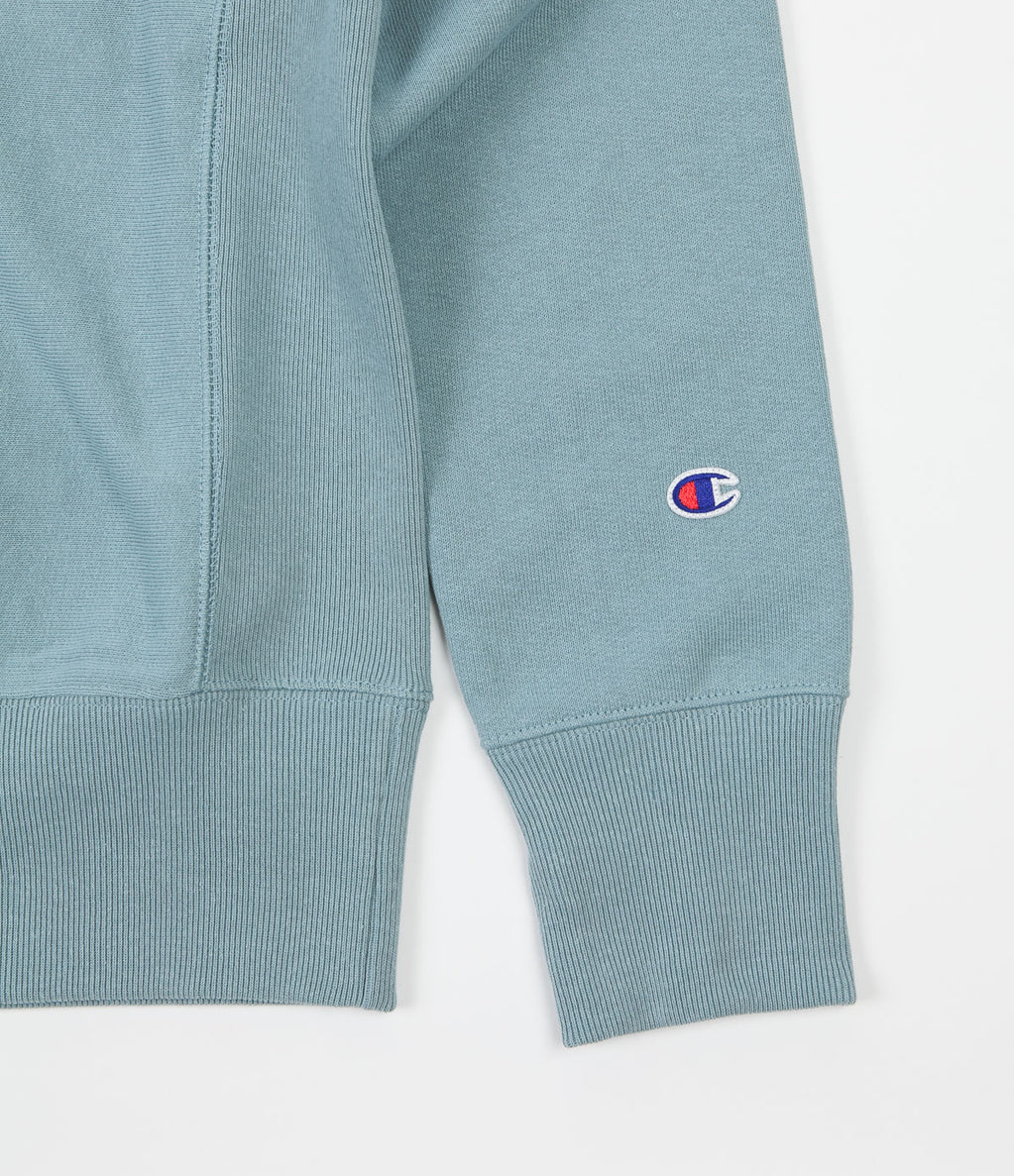 Champion Reverse Weave Classic Sweatshirt - Blue | Flatspot