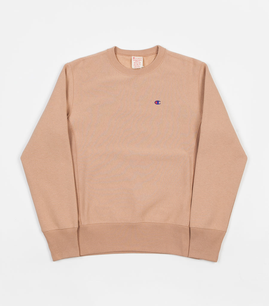 beige champion sweatshirt