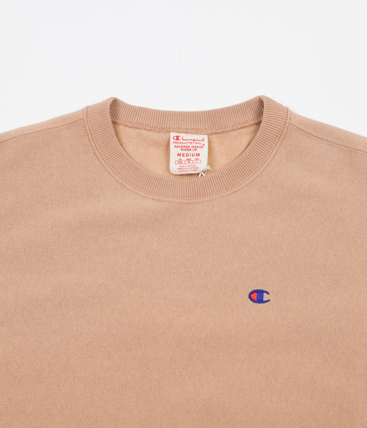 champion crewneck beige