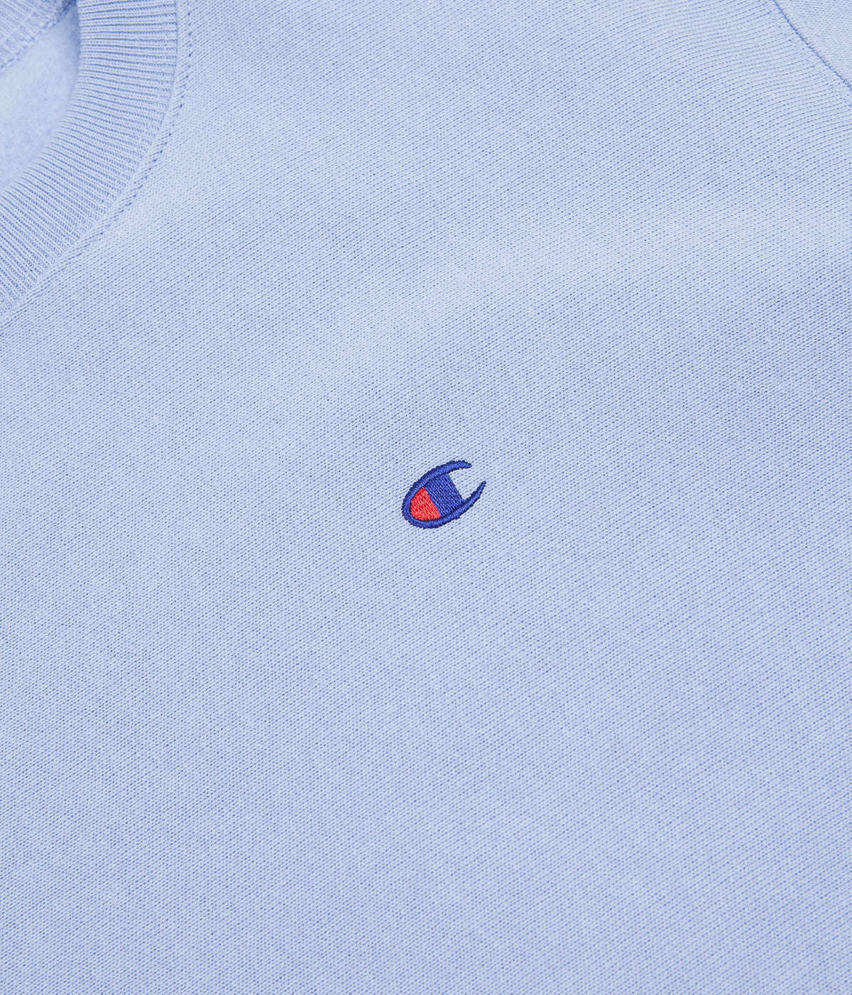 champion light blue crew neck