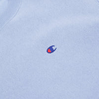 champion crewneck sweatshirt light blue