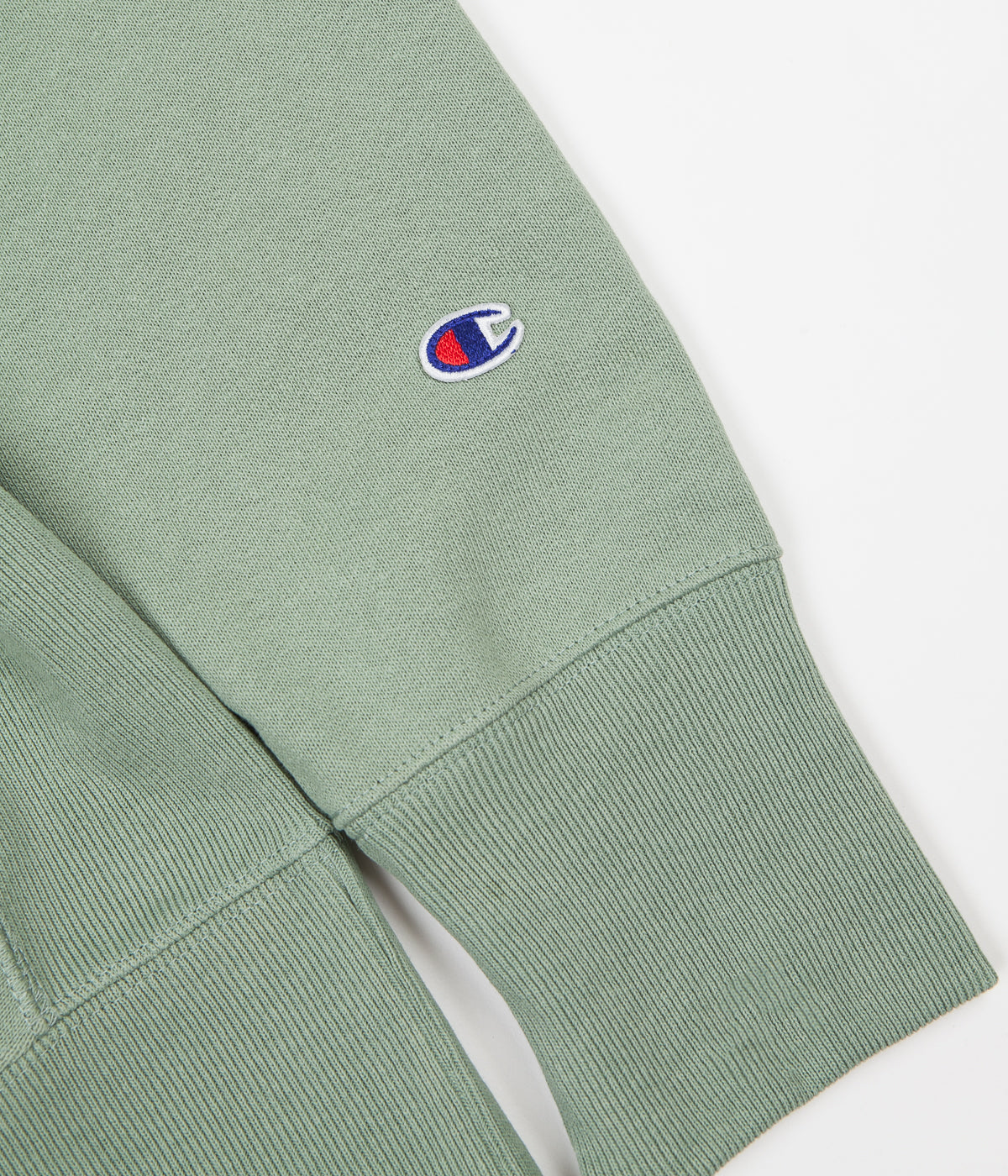 champion crewneck sweatshirt green