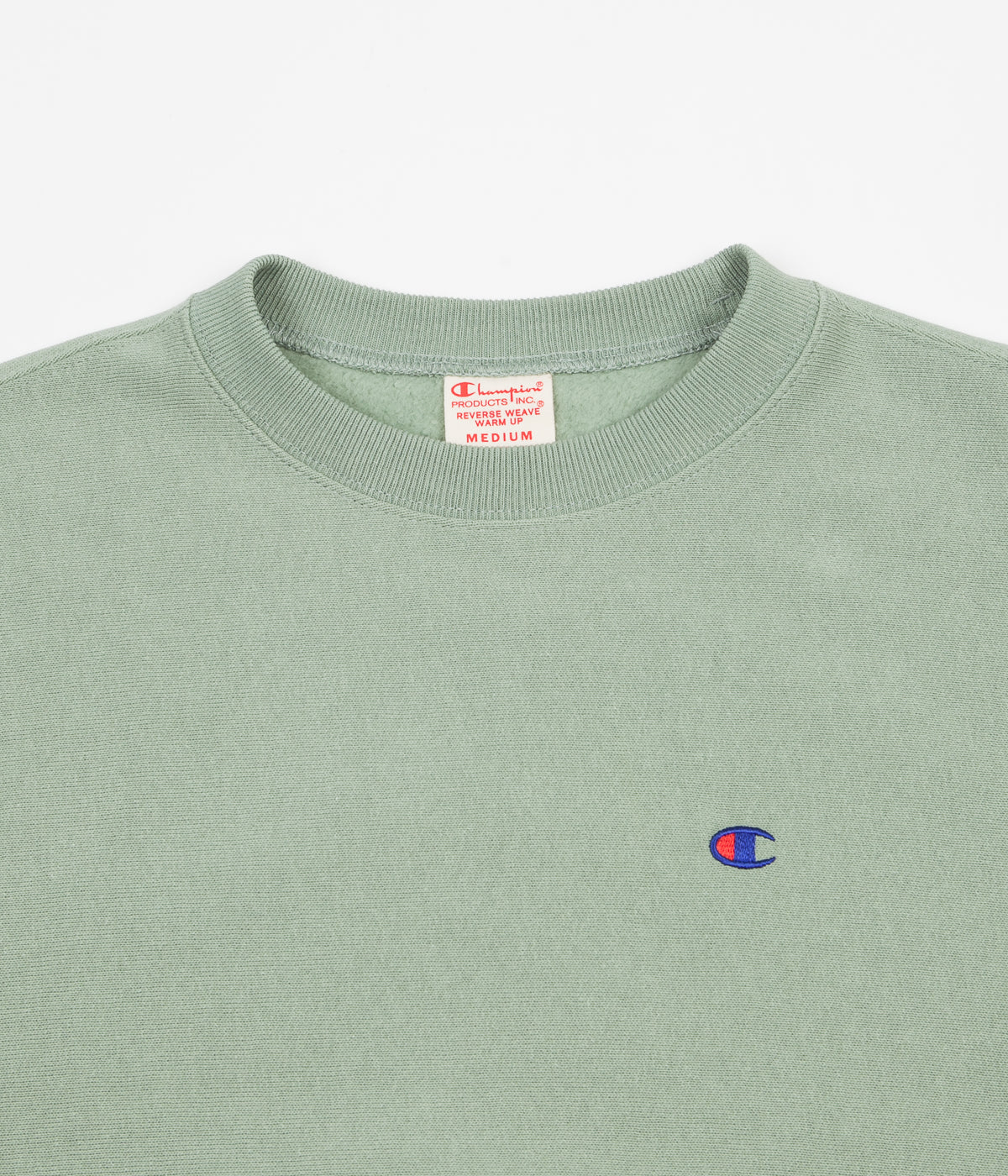 light green crew neck