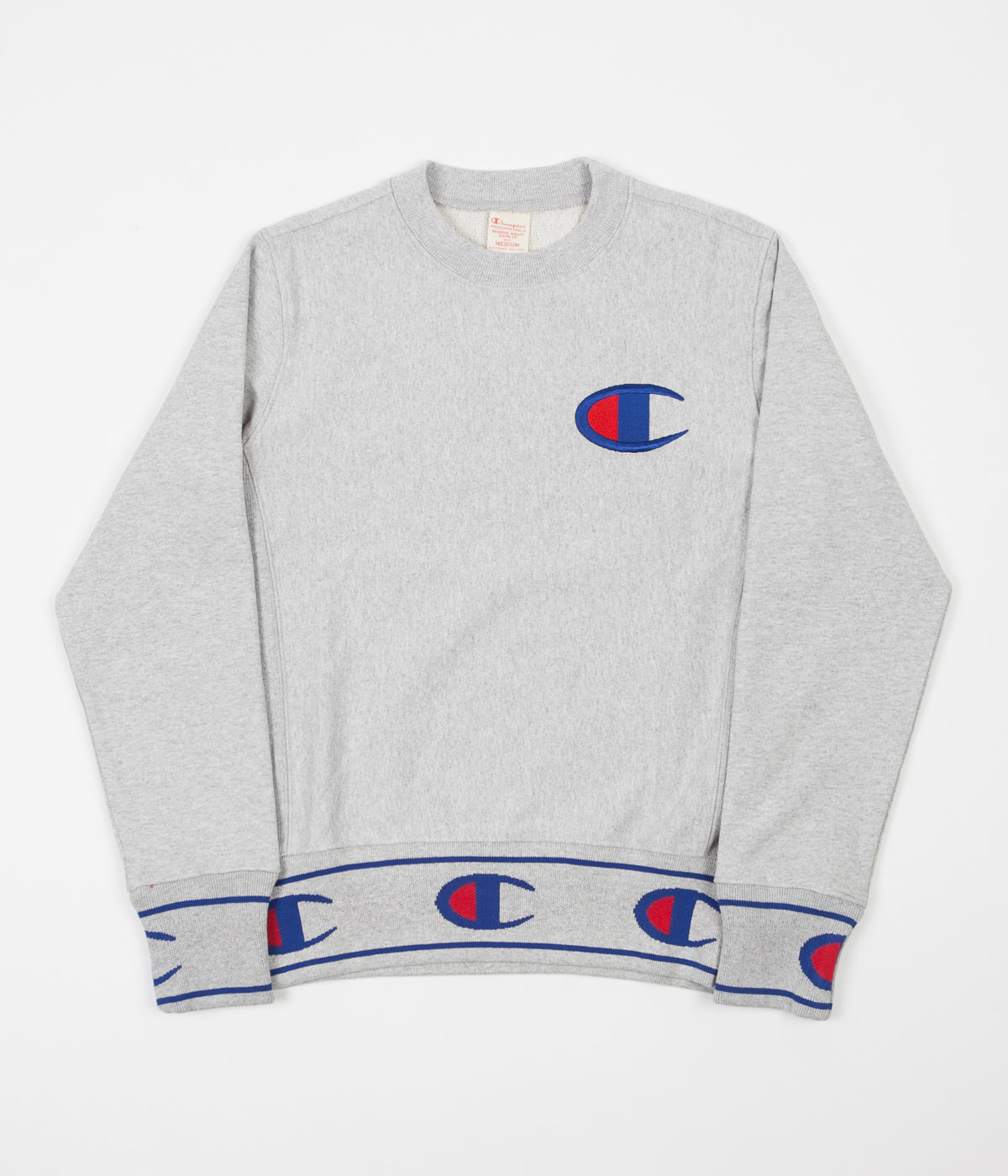 champion logo crewneck