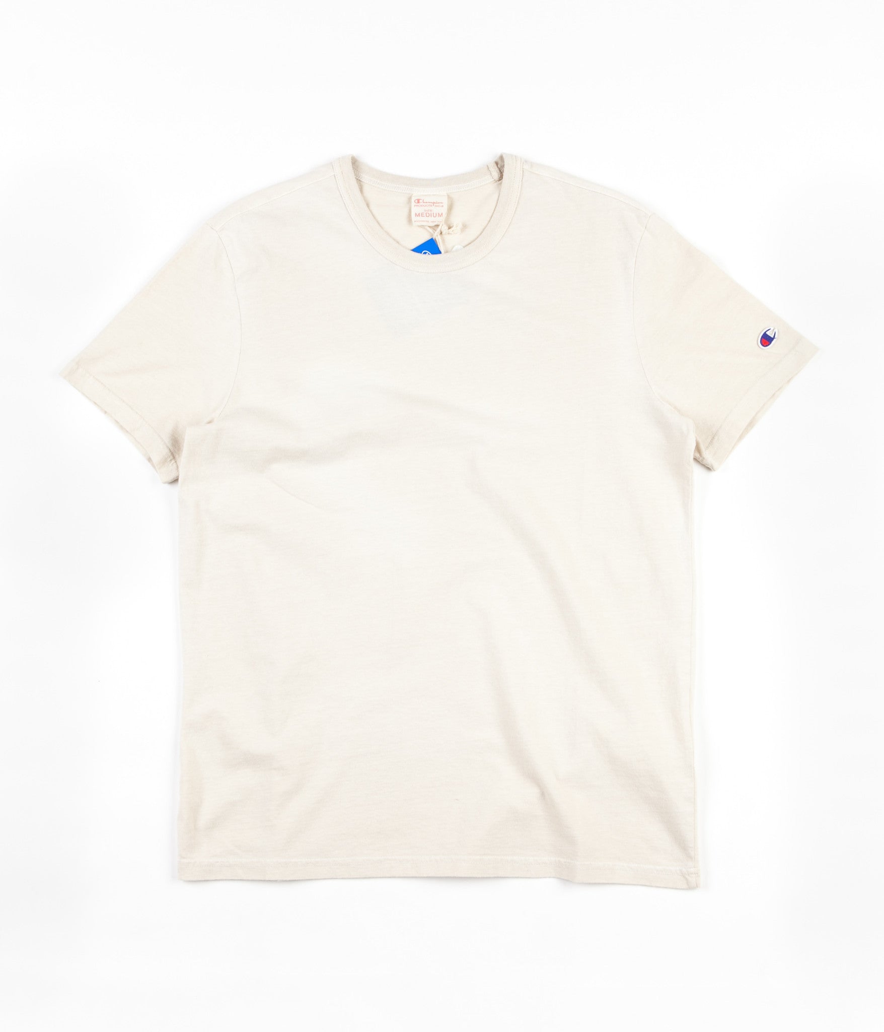 champion beige t shirt