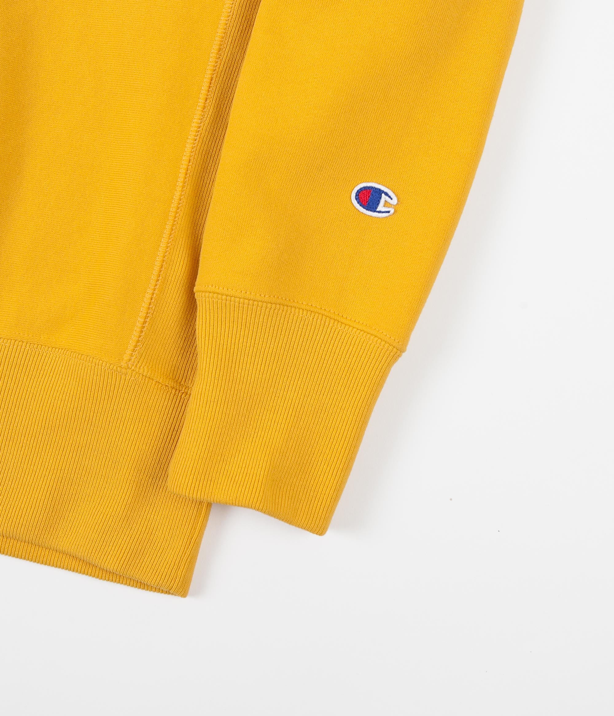 mustard champion crewneck