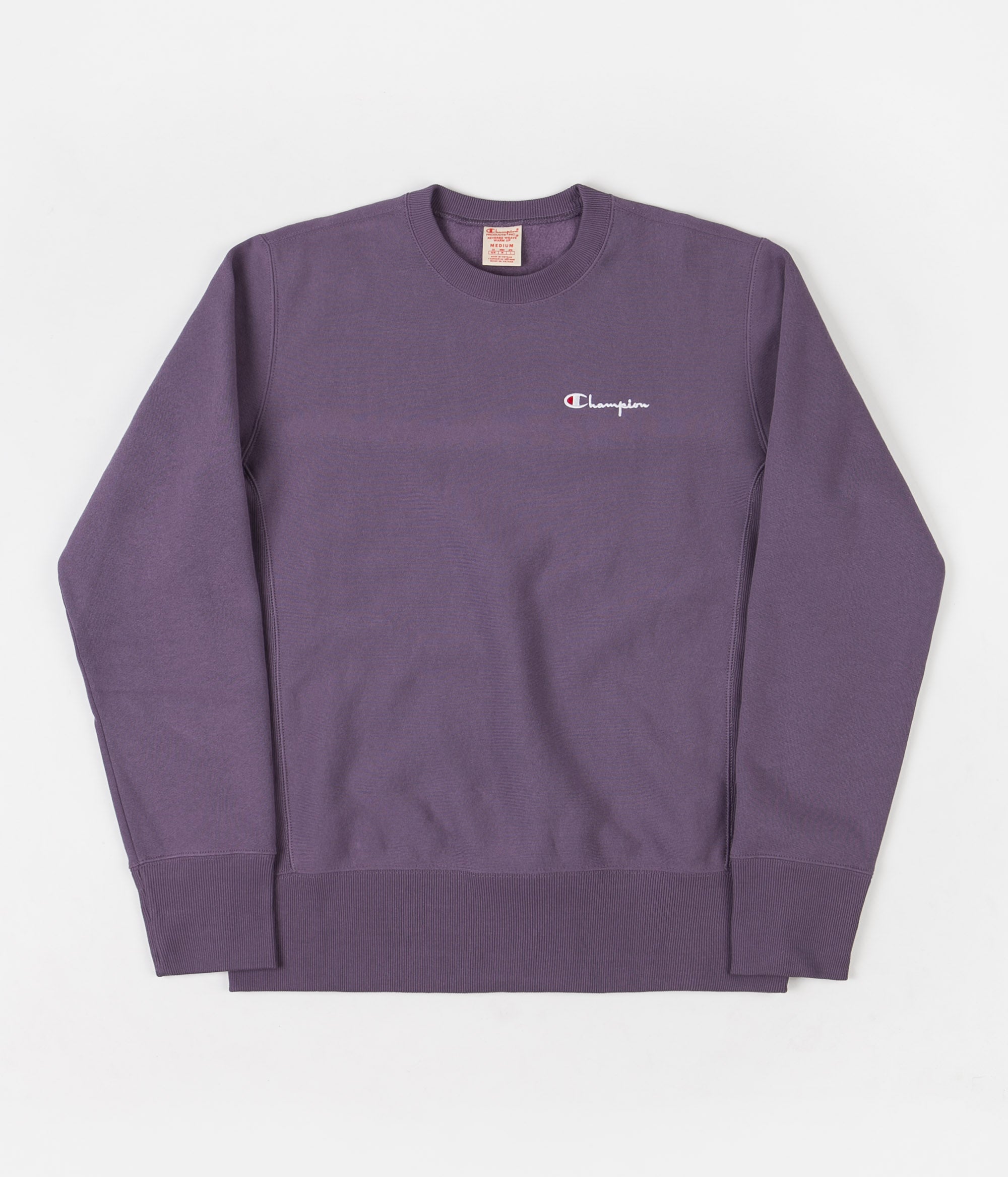 purple champion sweatshirt