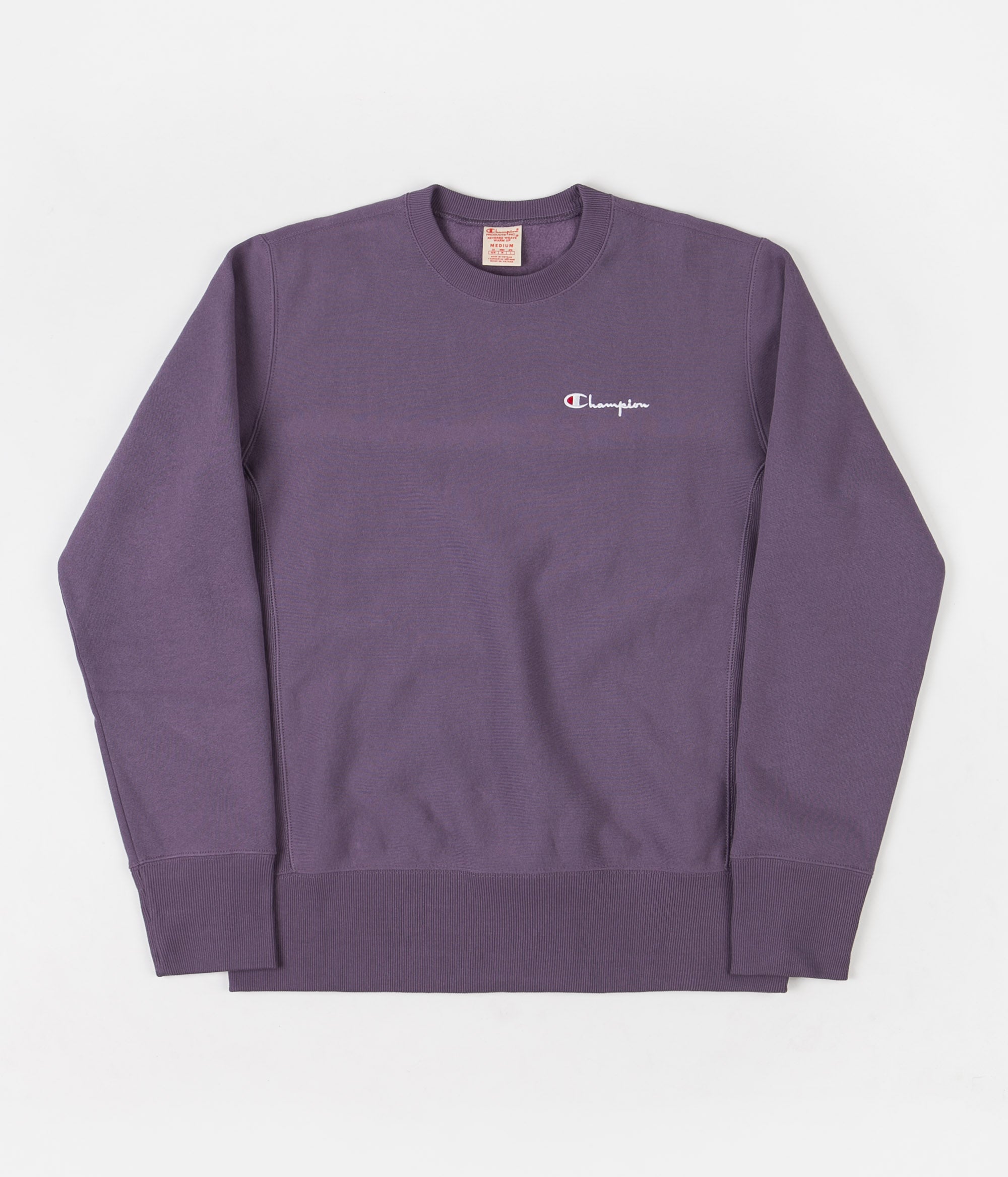 champion lilac crewneck