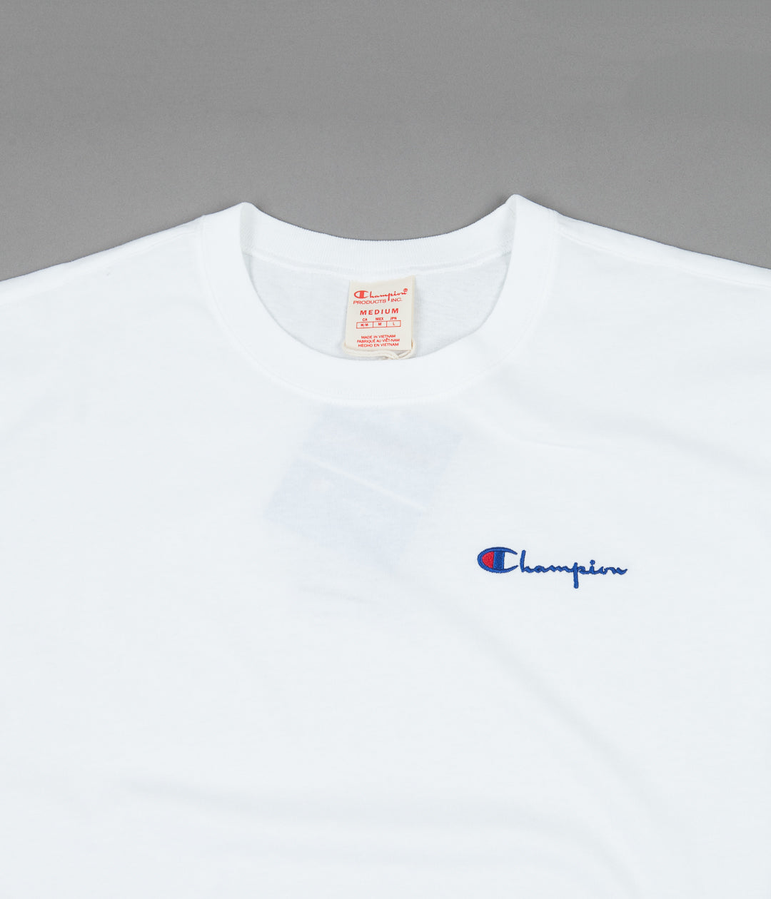 Champion T Shape T-Shirt - White | Flatspot