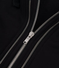 Champion x Wood Full Zip Sweatshirt - Black | Flatspot