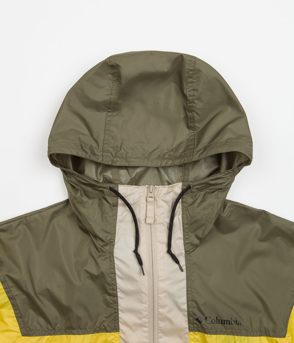 Columbia Flash Challenger Anorak - Golden Nugget / Stone Green / Ancie ...