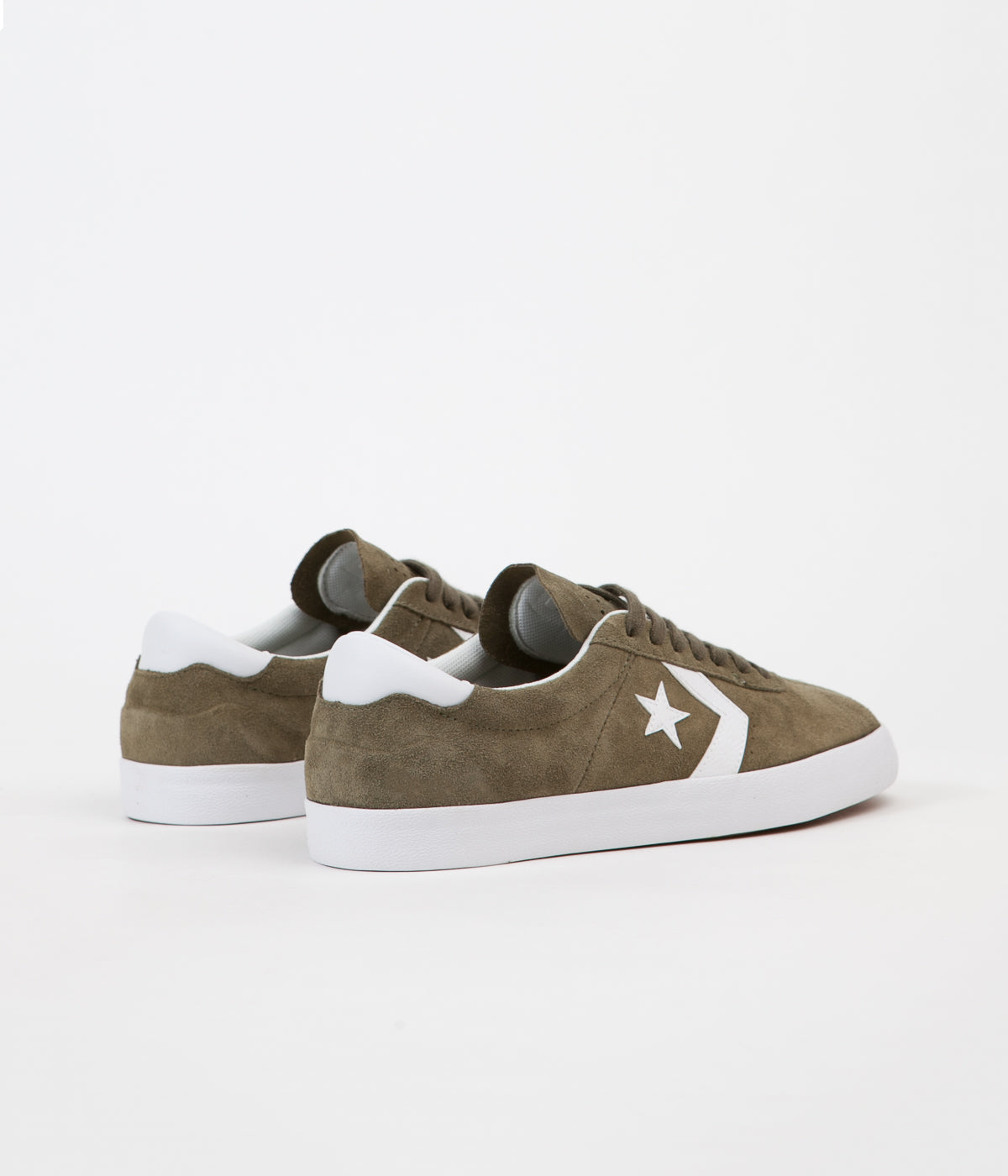 Converse Breakpoint Pro Ox Shoes - Medium Olive / White | Flatspot