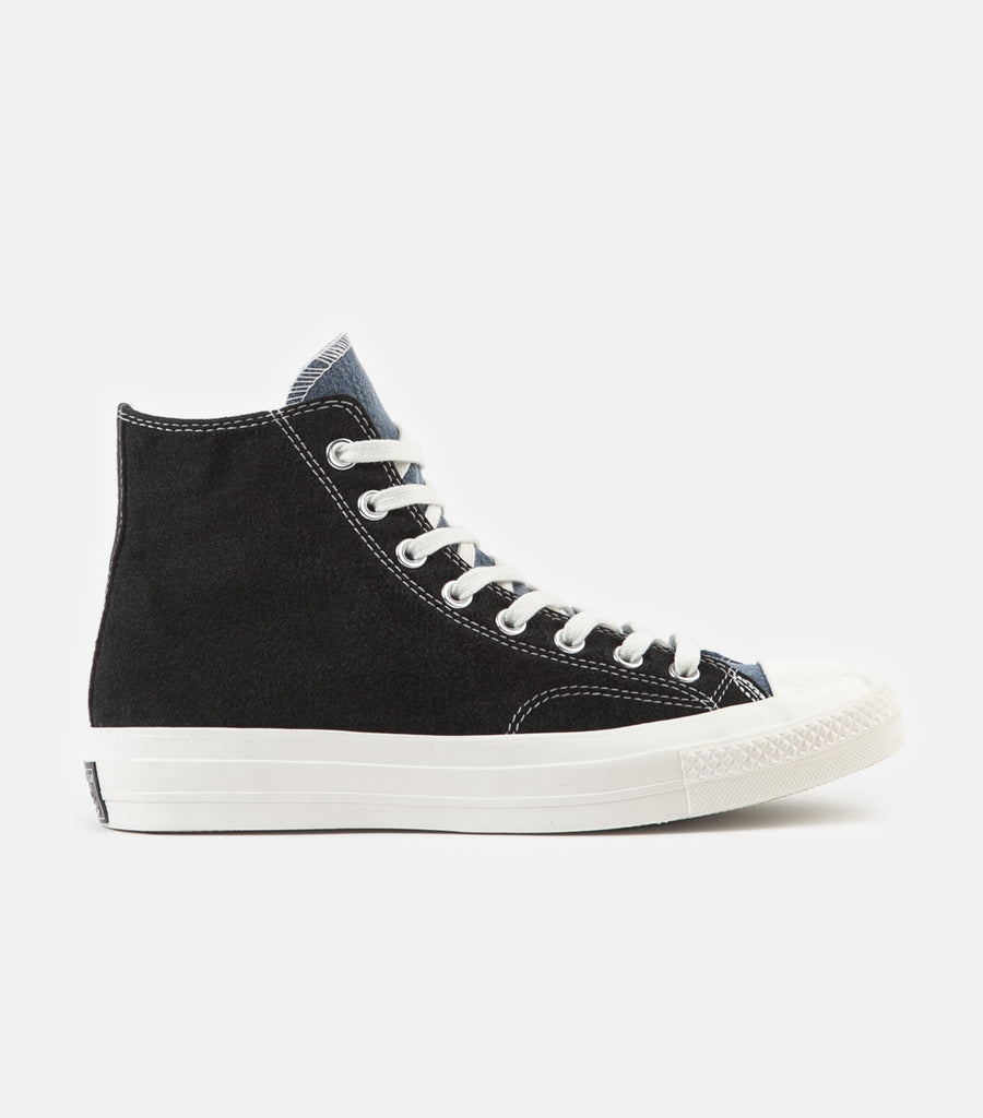 black denim converse