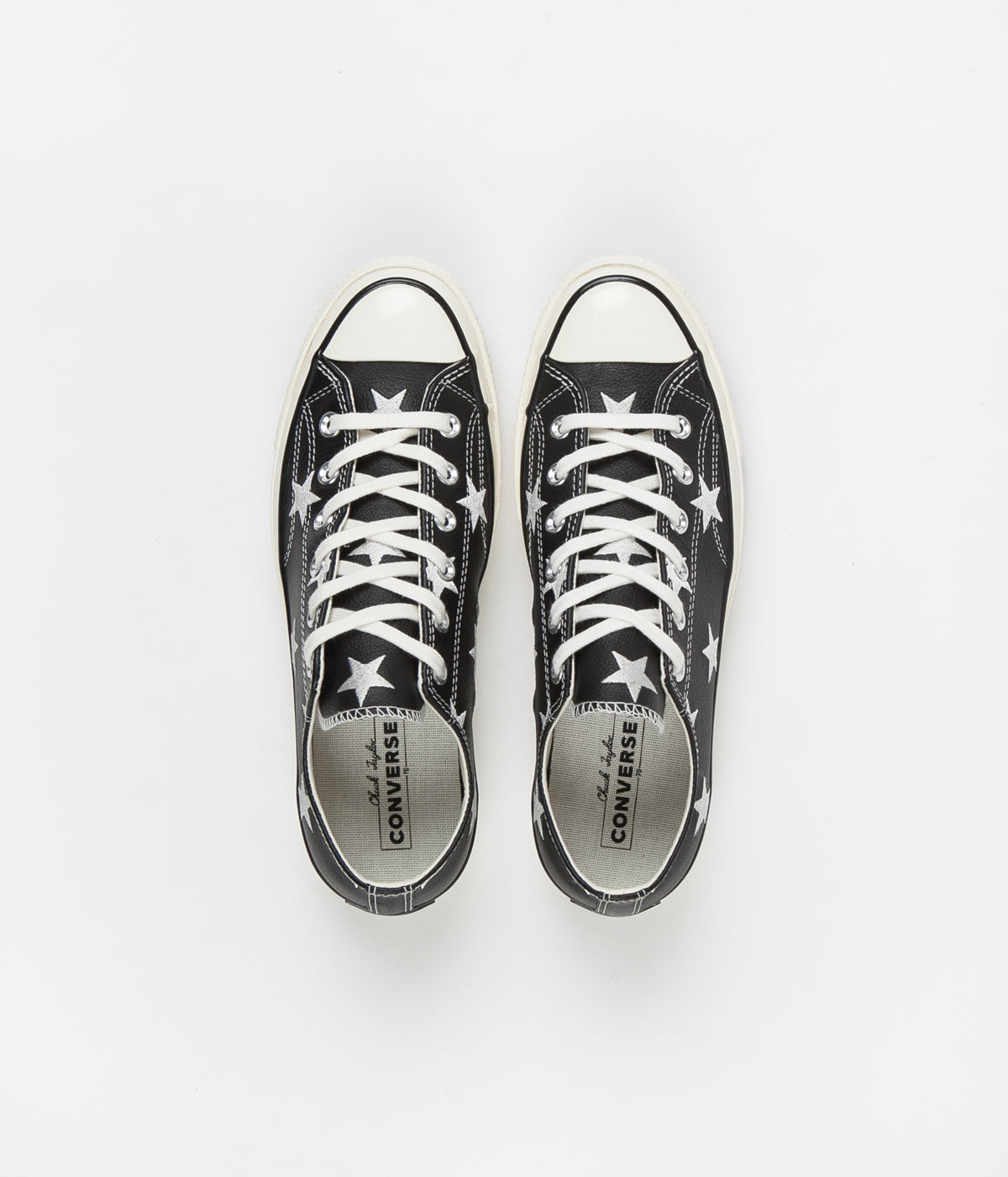 converse leather egret