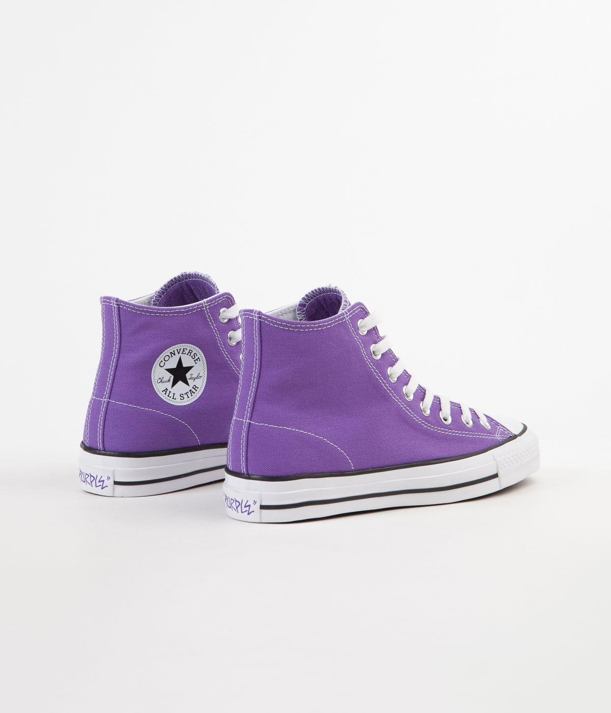 converse ctas pro electric purple shoes