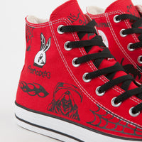 converse ctas pro hi sean pablo red skate shoes