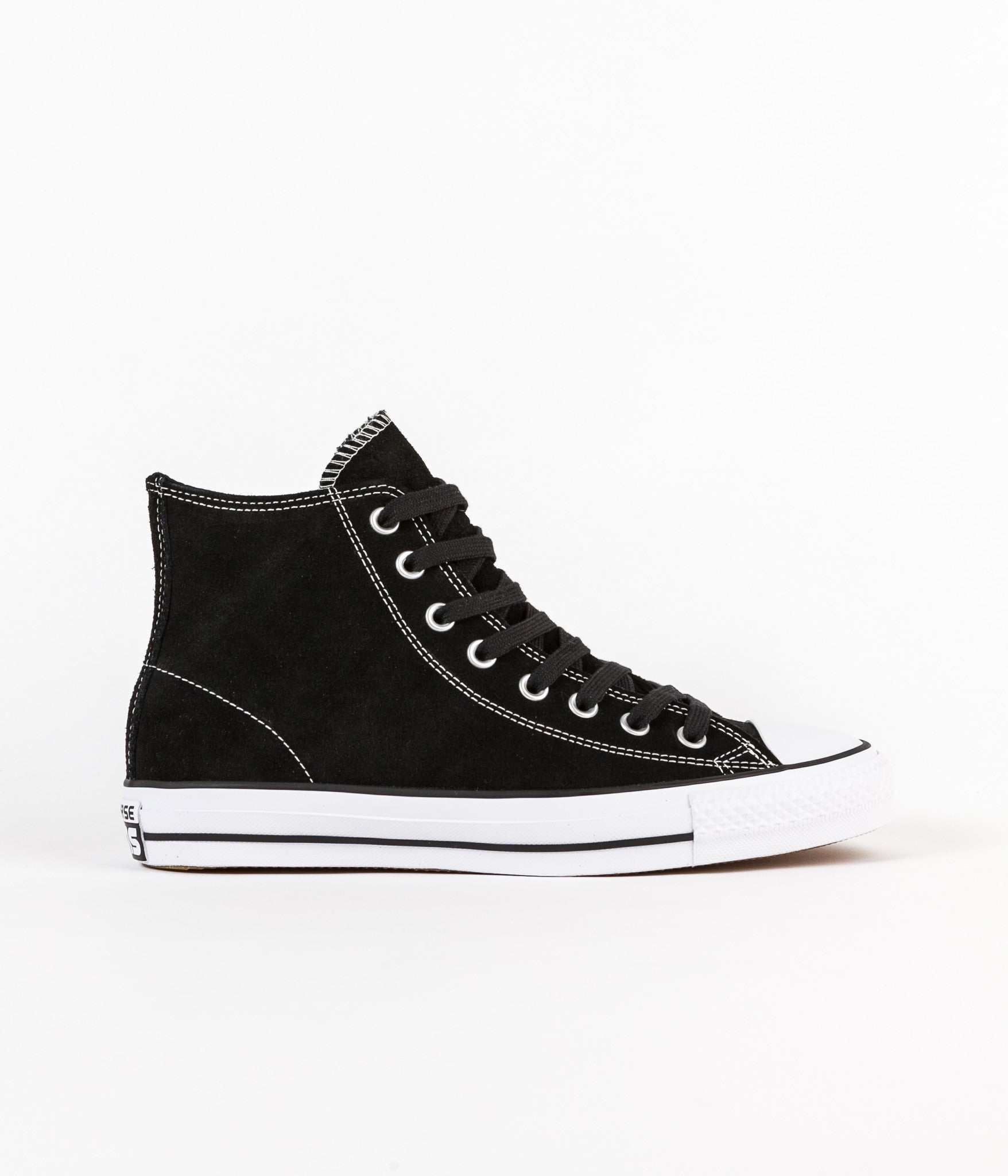 Converse CTAS Pro OX Hi Shoes - Black / White | Flatspot