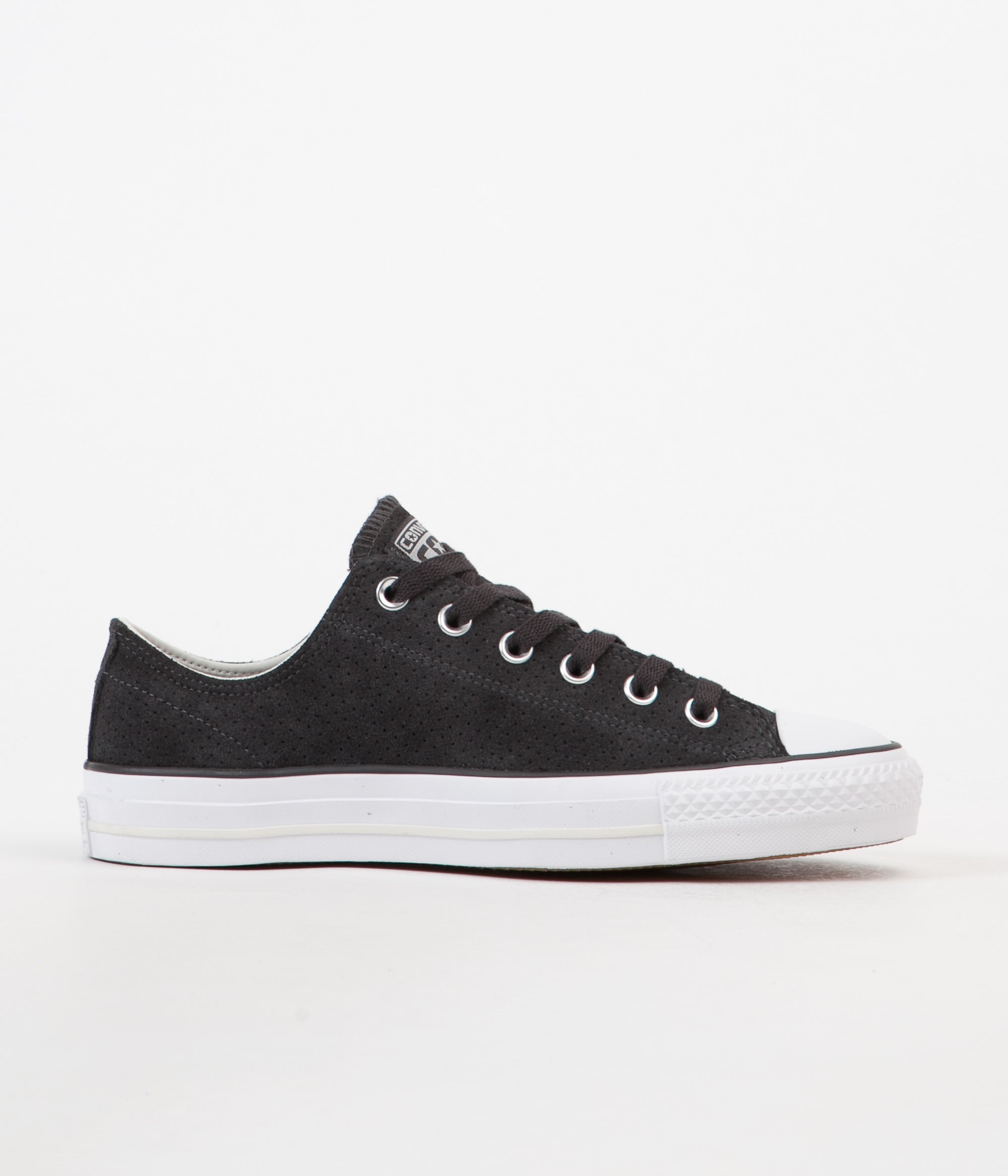 Converse CTAS Pro Ox Shoes - Almost Black / Egret / White | Flatspot