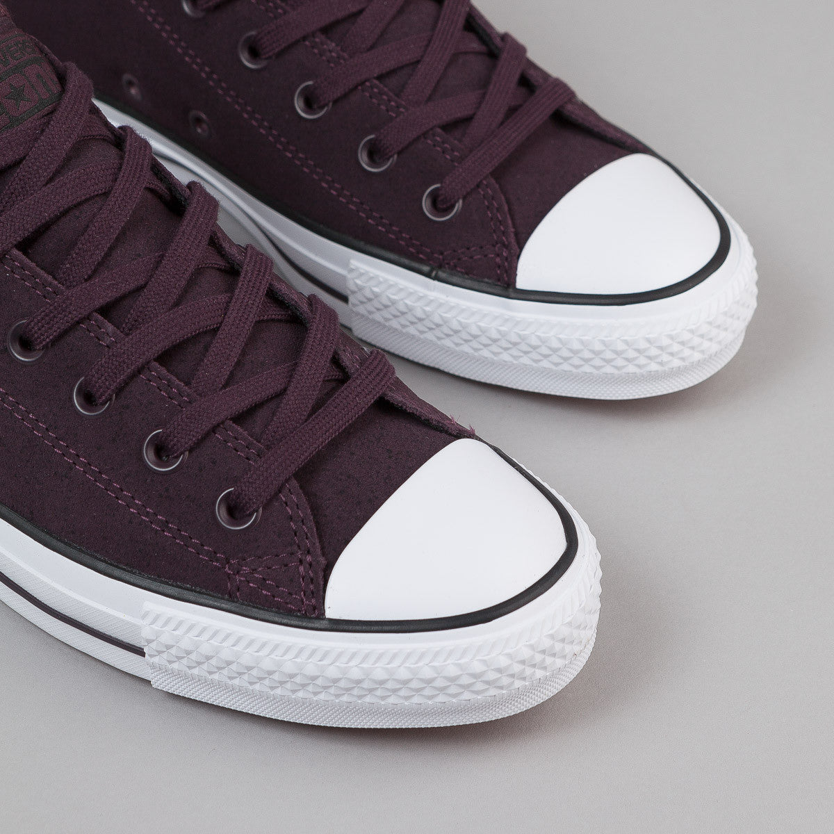 Converse CTAS Pro OX Shoes - Black Cherry / Black / White | Flatspot