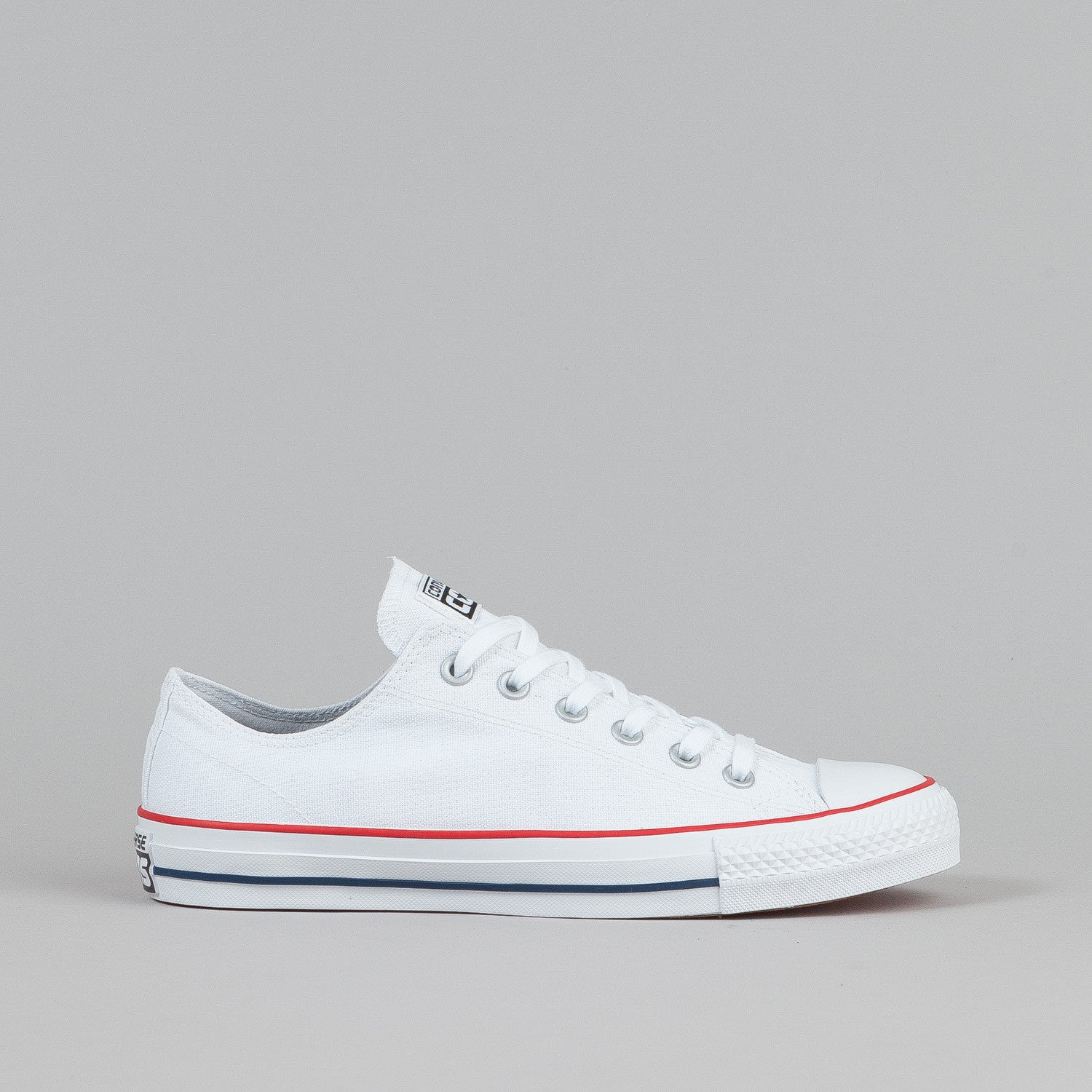 Converse CTAS Pro OX Shoes - White / Red / Navy | Flatspot