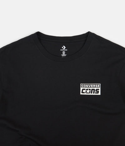 converse black shirt