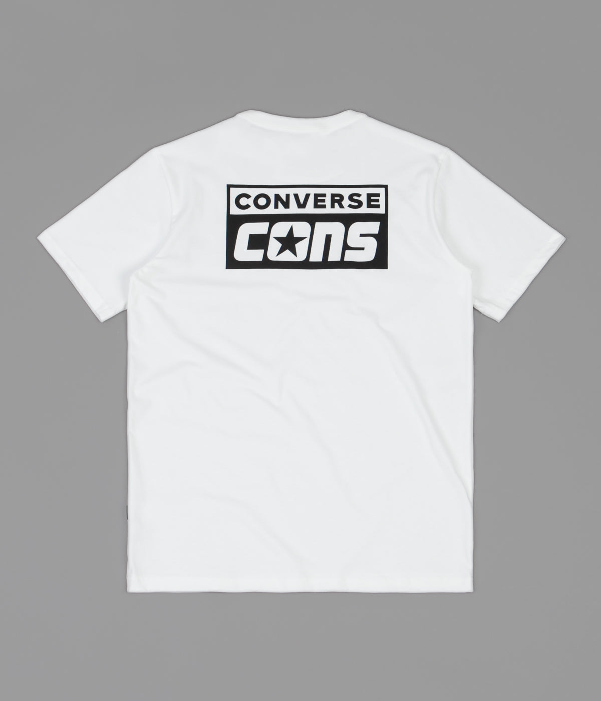 black and white converse shirt