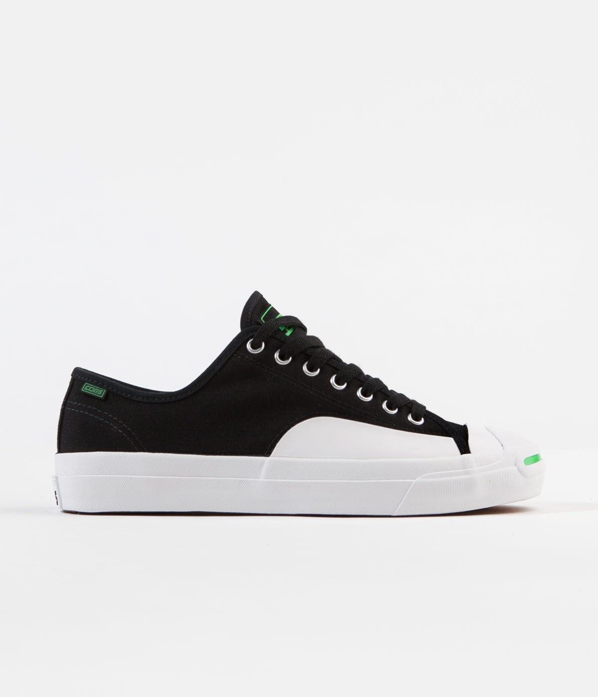 converse shoes black and green