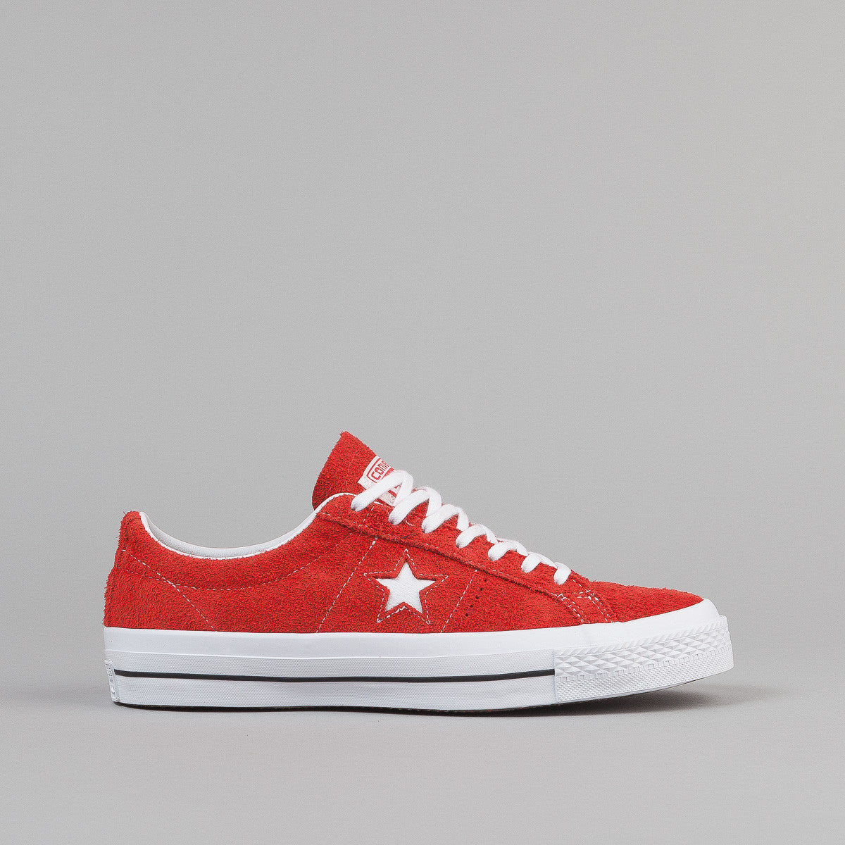 Converse One Star OX Shoes - Red / White / Gum | Flatspot